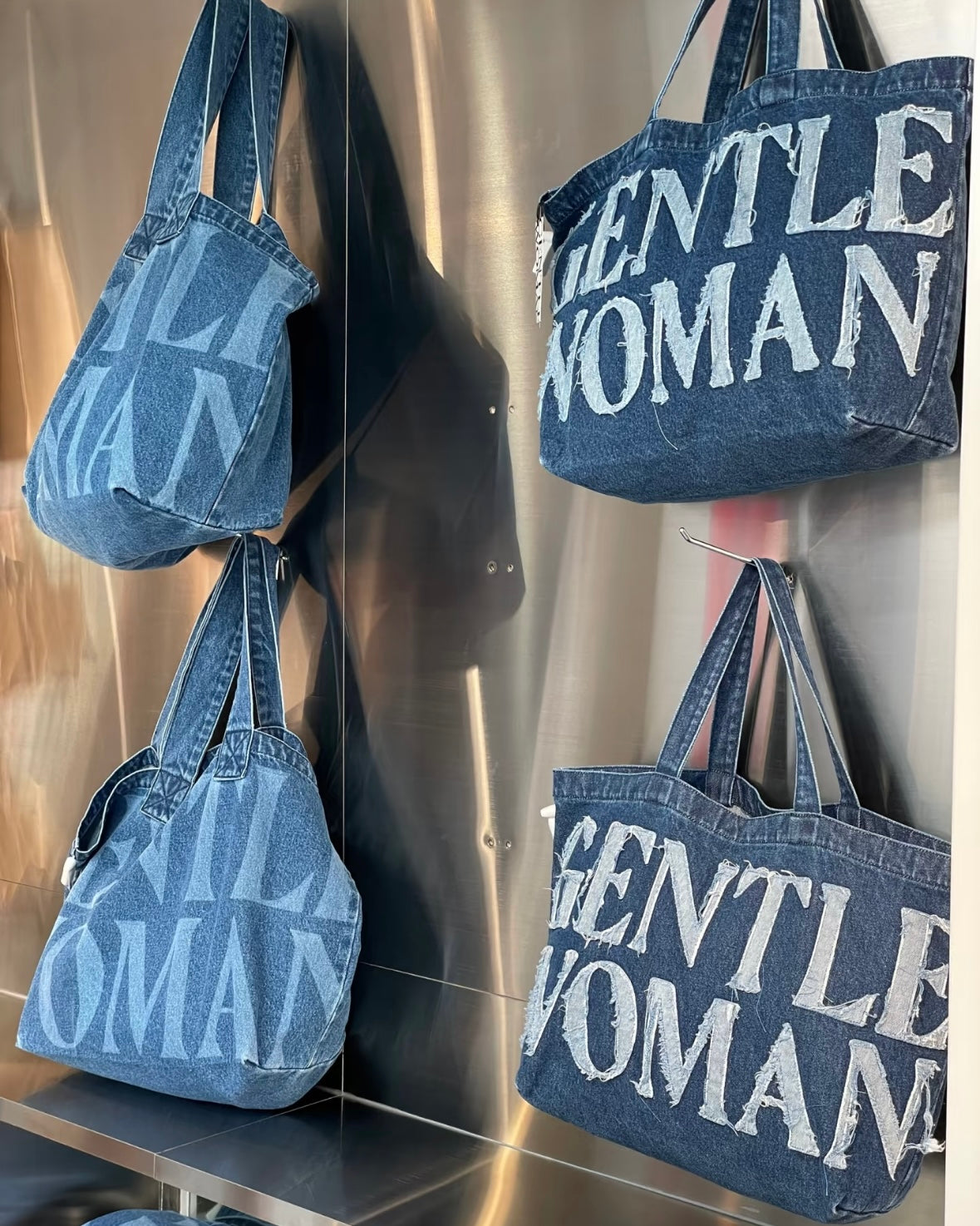 Gentlewoman Denim Tote Bag［超熱賣爛牛仔正式上架! 極難補貨!］