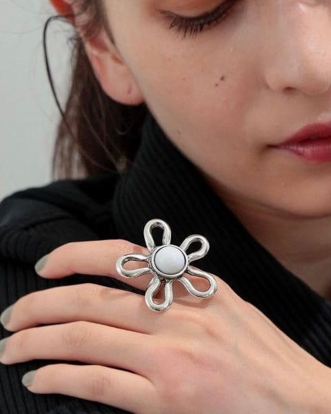 Otro Accesorio 西班牙手工飾物 - Hollow Flower Ring [NEW ITEM!]