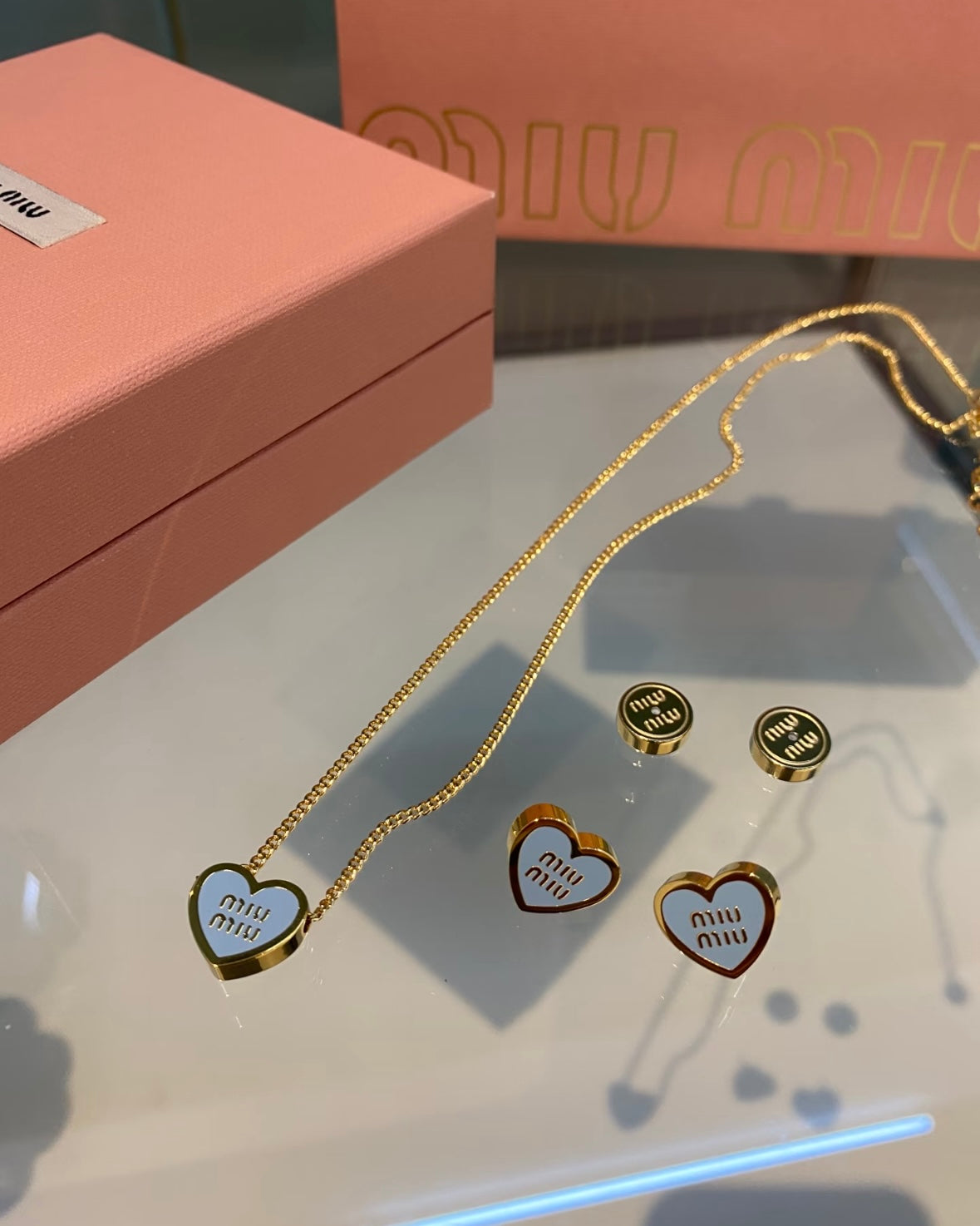 Miu Miu Metal 愛心系列 [超難買!限定藍色粉紅色]