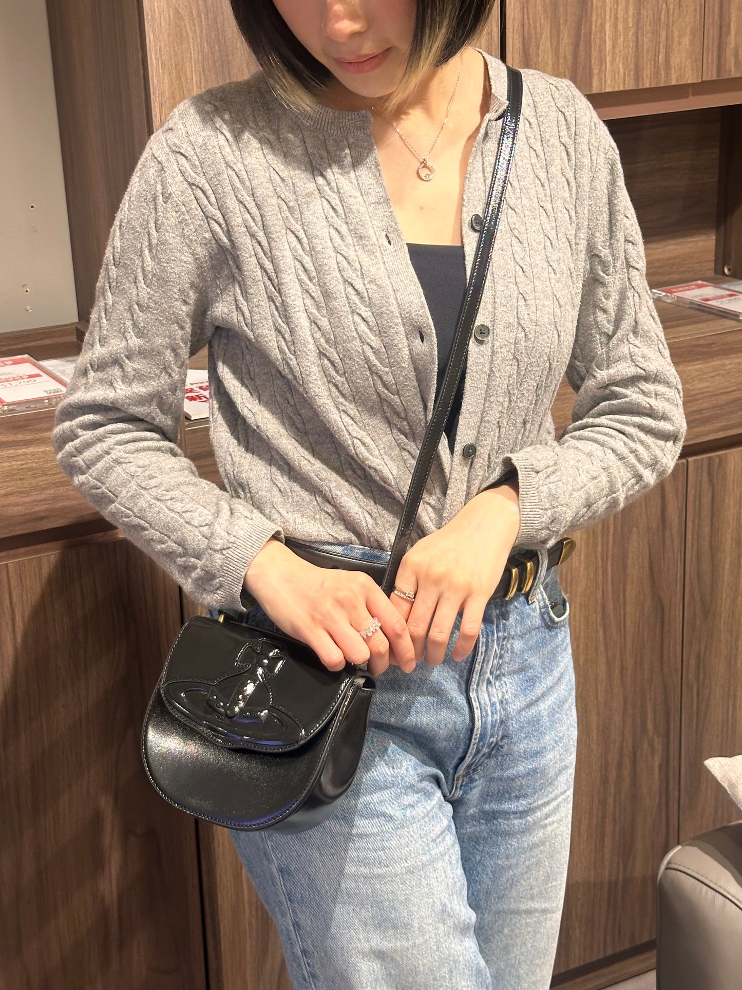 Vivienne Westwood Jodie Saddle Bag 兩用馬鞍袋 漆皮黑［最新上架! 限量現貨優惠中!］