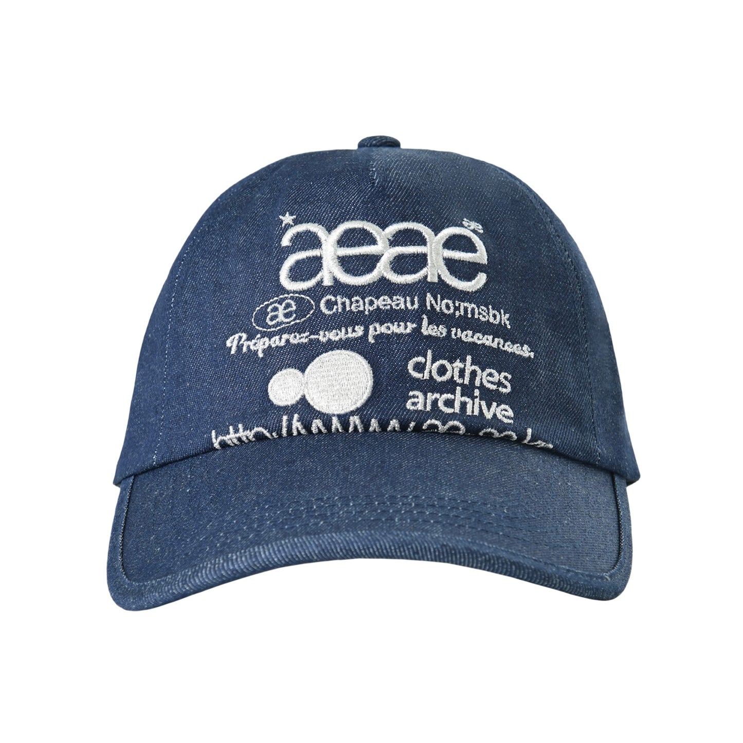 Aeae Web Logo Washed 5 Pannel Ball Cap 最新韓國選物🇰🇷復古洗水棒球帽［Made in Korea🇰🇷經典Logo設計 日常佩戴OK!］