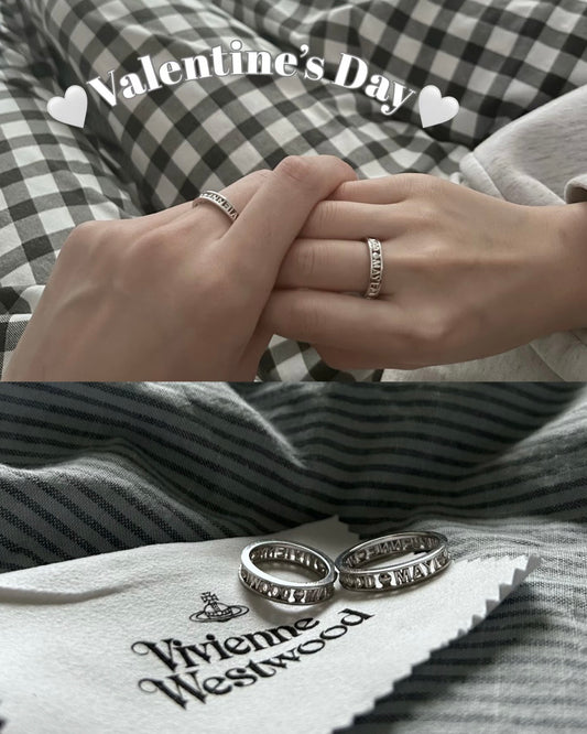 Vivienne Westwood Westminster Ring 簡單設計 超適合作情侶戎 [925純銀 可基本濕水!]
