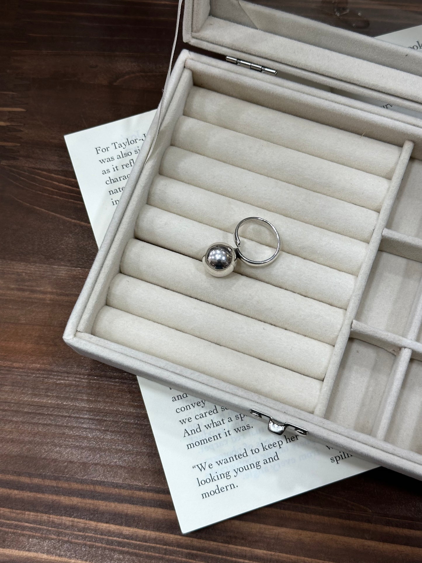 Otro Accesorio 西班牙手工飾物 - Ball Ball Ring