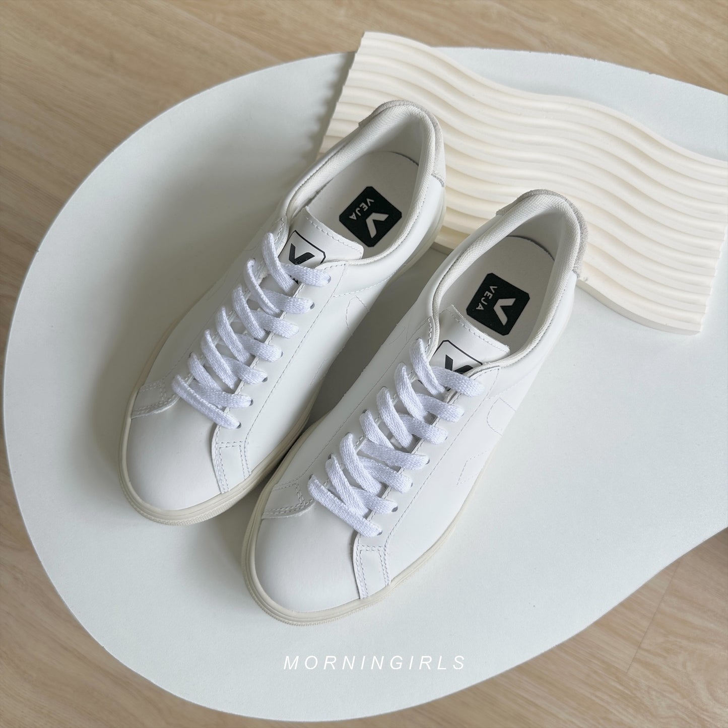 VEJA法國小白鞋 Esplar 淺灰白［經典熱賣 顯腿長之選!］