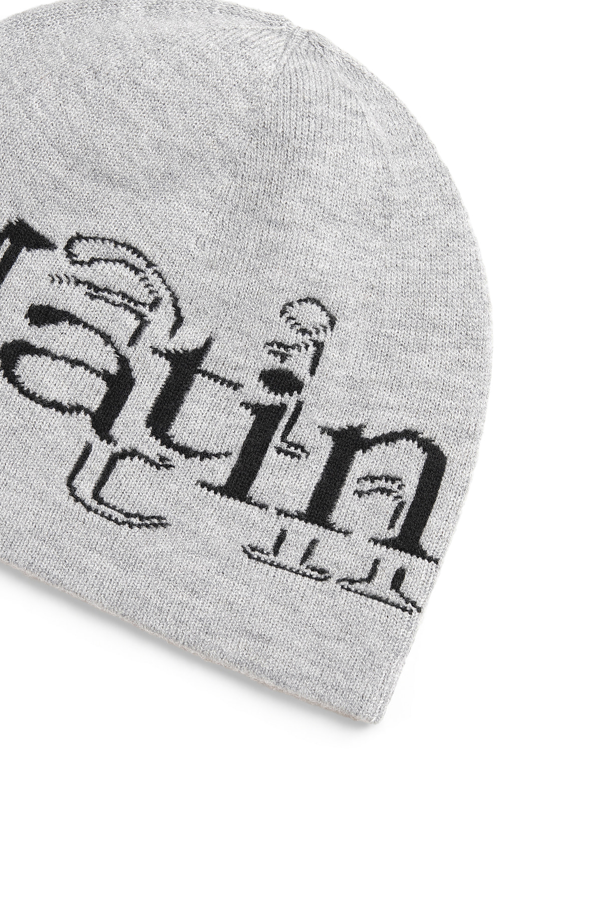韓國選物🇰🇷Matin Kim Stroke Logo Jacquard Beanie 極簡率性Logo針織帽［質感錯位字母 秋冬百搭🍂］