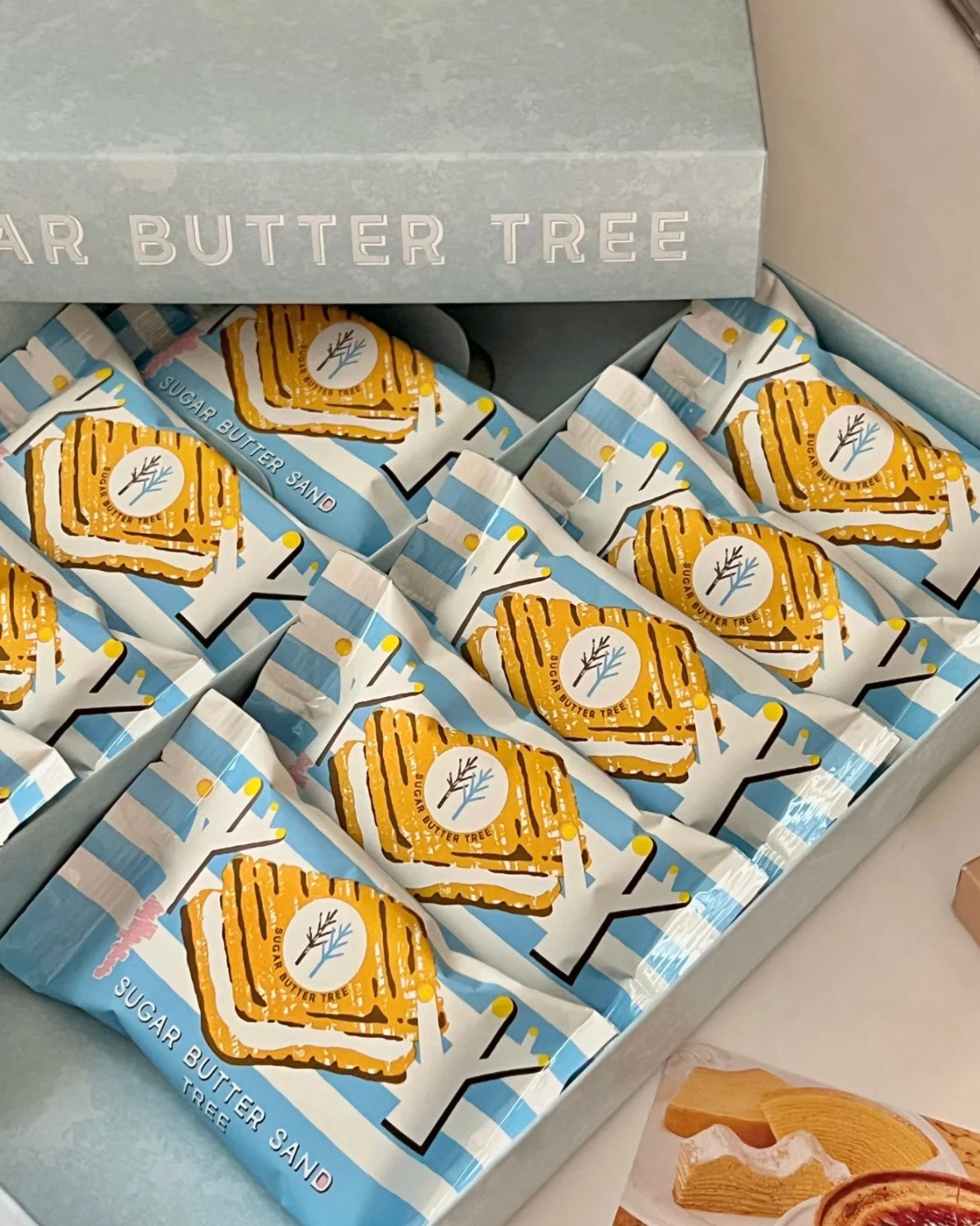 SUGAR BUTTER SAND TREE 奶油白朱古力夾心餅乾［超好味日本必買手信!］