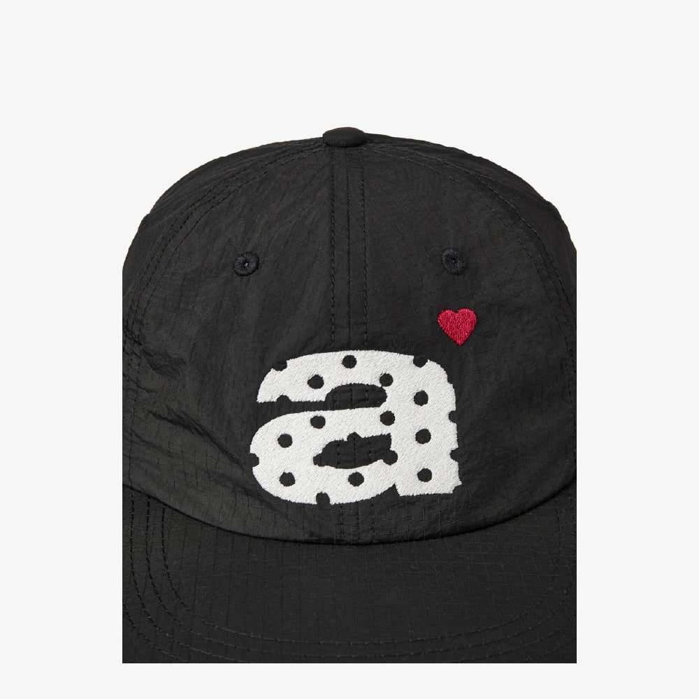 Aeae Dot Small Letter Nylon Cap 最新韓國選物🇰🇷波點大A尼龍棒球帽［Made in Korea🇰🇷復古運動風］