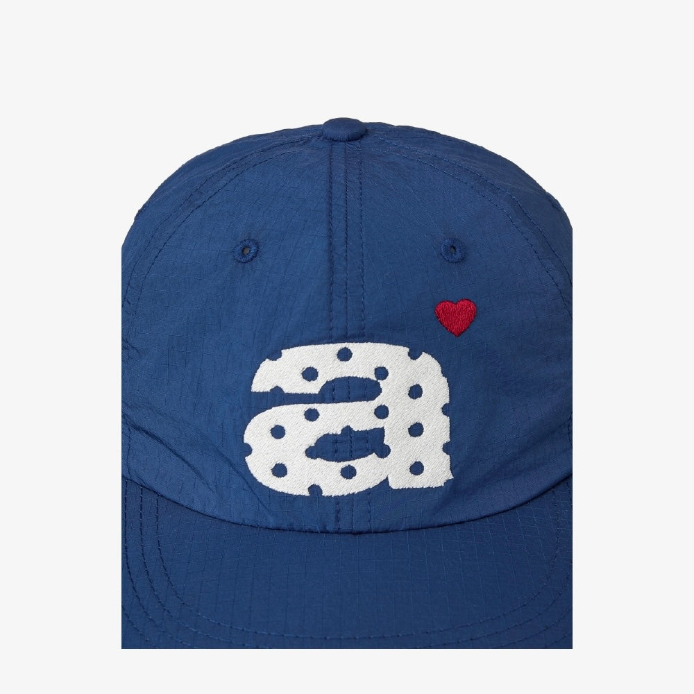 Aeae Dot Small Letter Nylon Cap 最新韓國選物🇰🇷波點大A尼龍棒球帽［Made in Korea🇰🇷復古運動風］