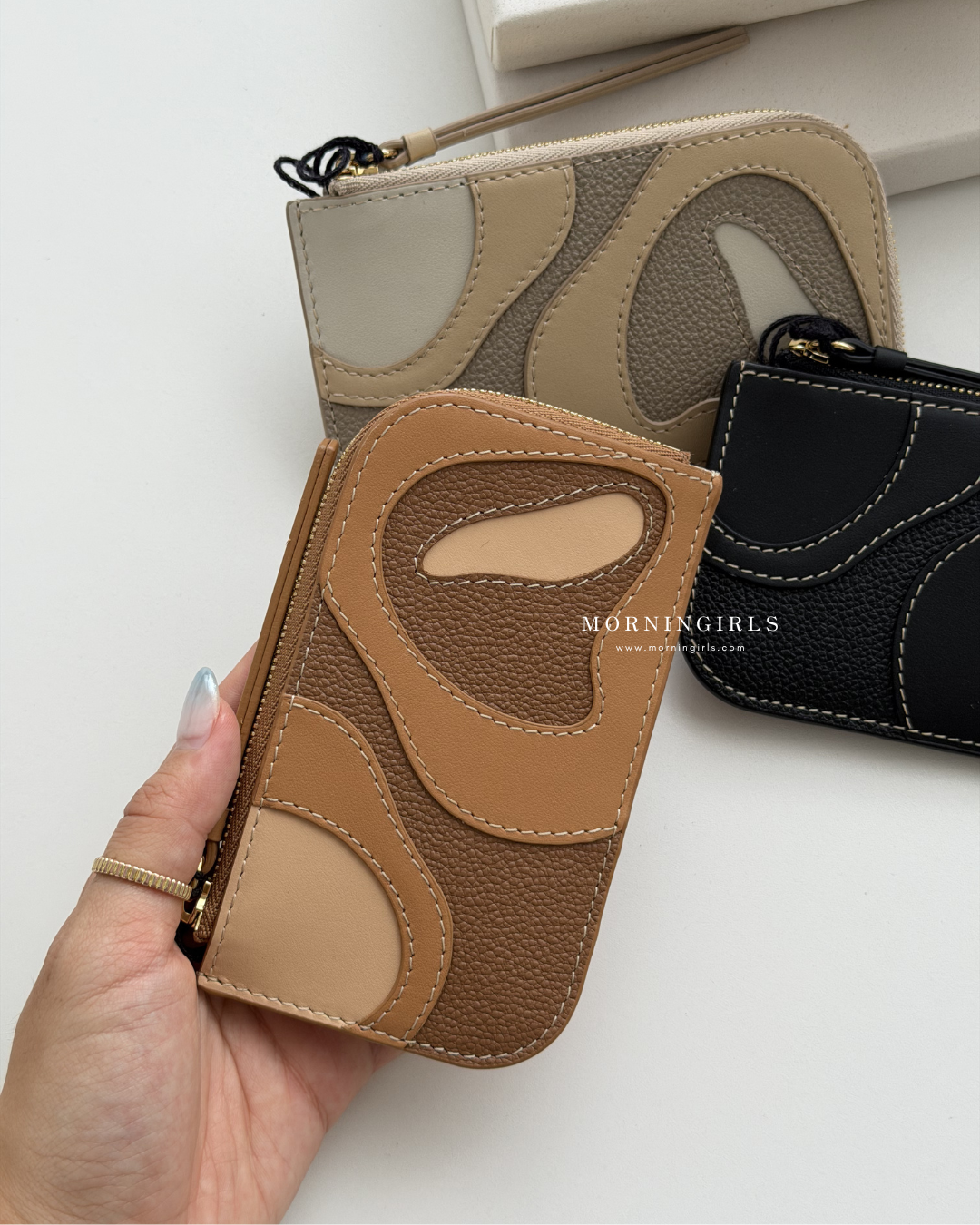 POLENE Atla Cardholder 牛皮卡套 [法式高級感!]