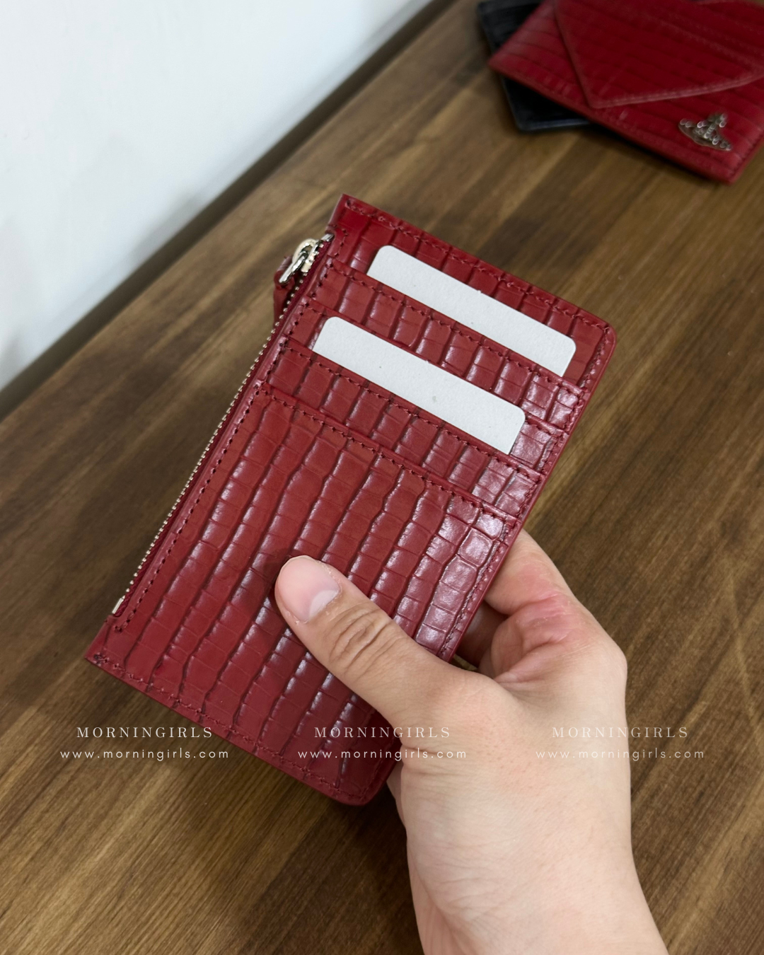 Vivienne Westwood Slim Long Cardholder 鱷魚皮  [SS25最新上架]