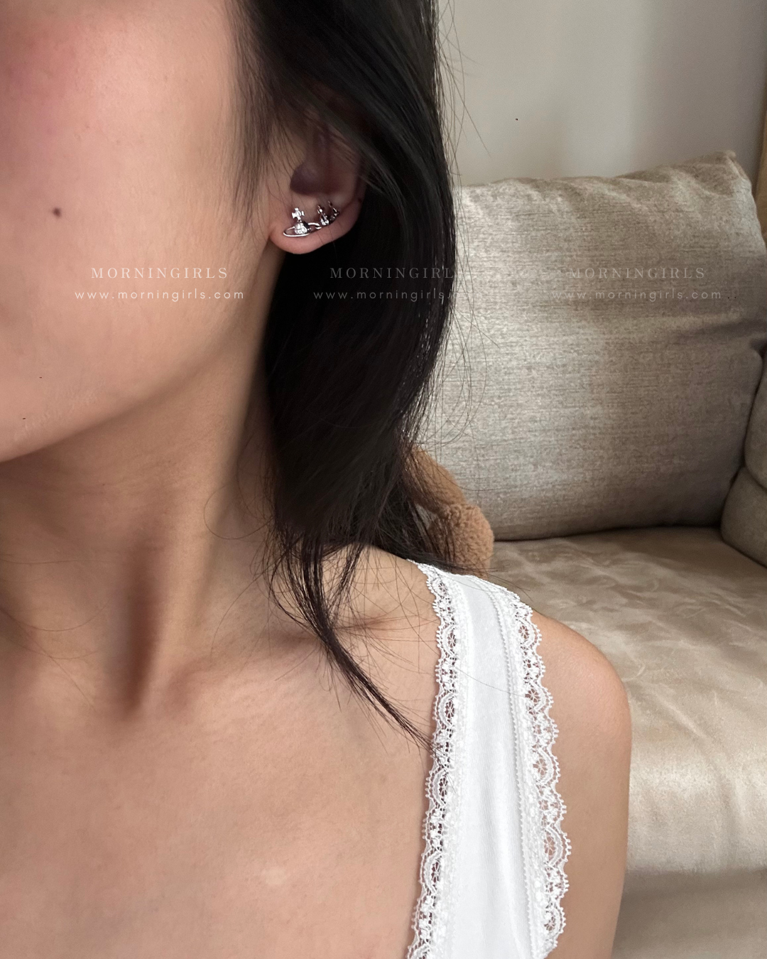 Vivienne Westwood Candy Earrings [店主自留款式 純美3連星球⋆˙⟡］