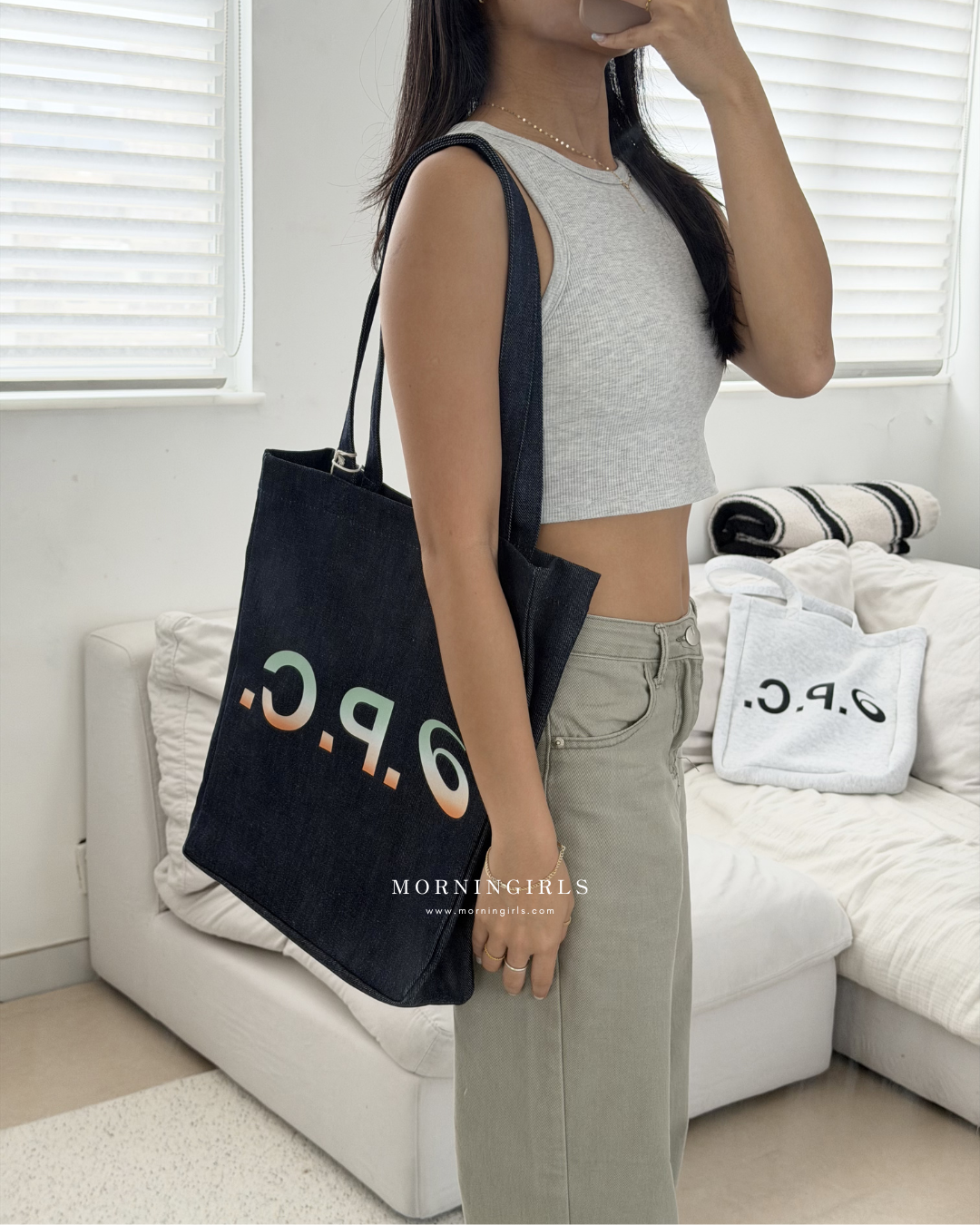 A.P.C. X Asics Tote Bag［絕美運動品牌聯名 法式簡約感］