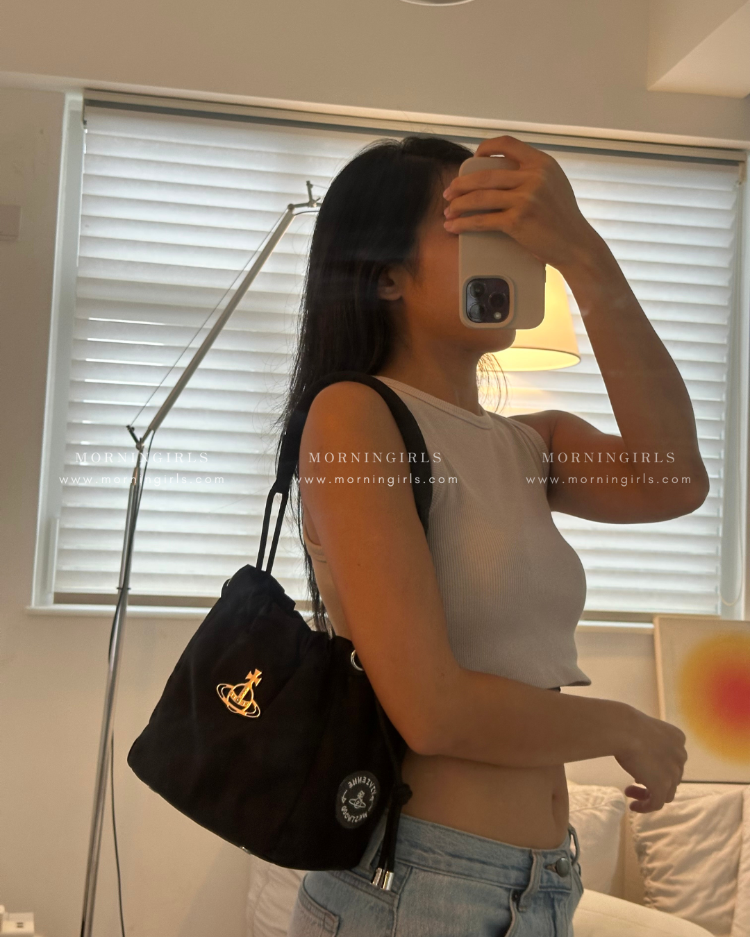 Vivienne Westwood Hilary Bucket Bag 專櫃限定索索尼龍 [SMALL超限量現貨優惠中 極難補貨! 大容量尼龍水桶袋!]