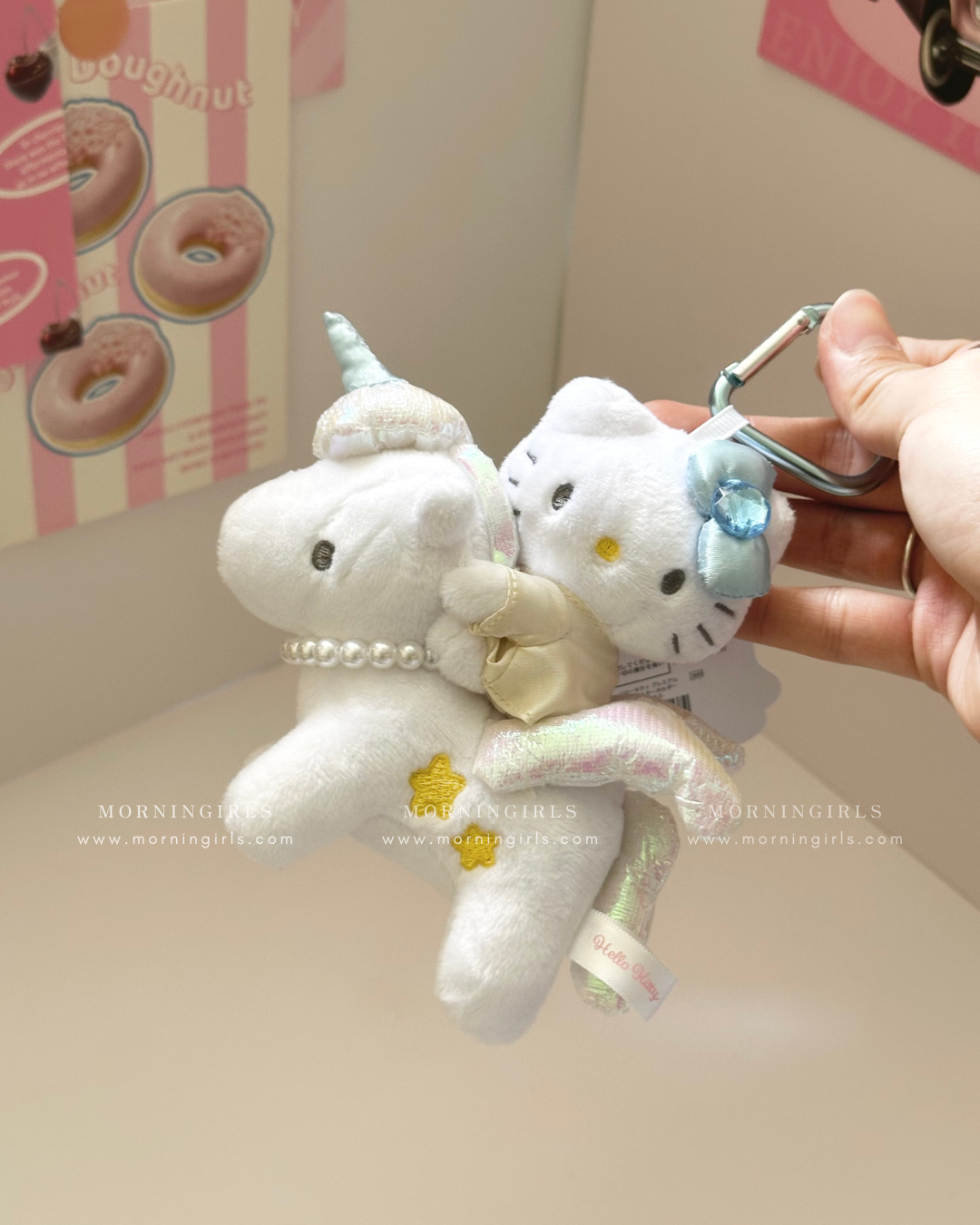 獨角獸 Hello Kitty 掛飾 🩵⋆.˚ [日本限定]