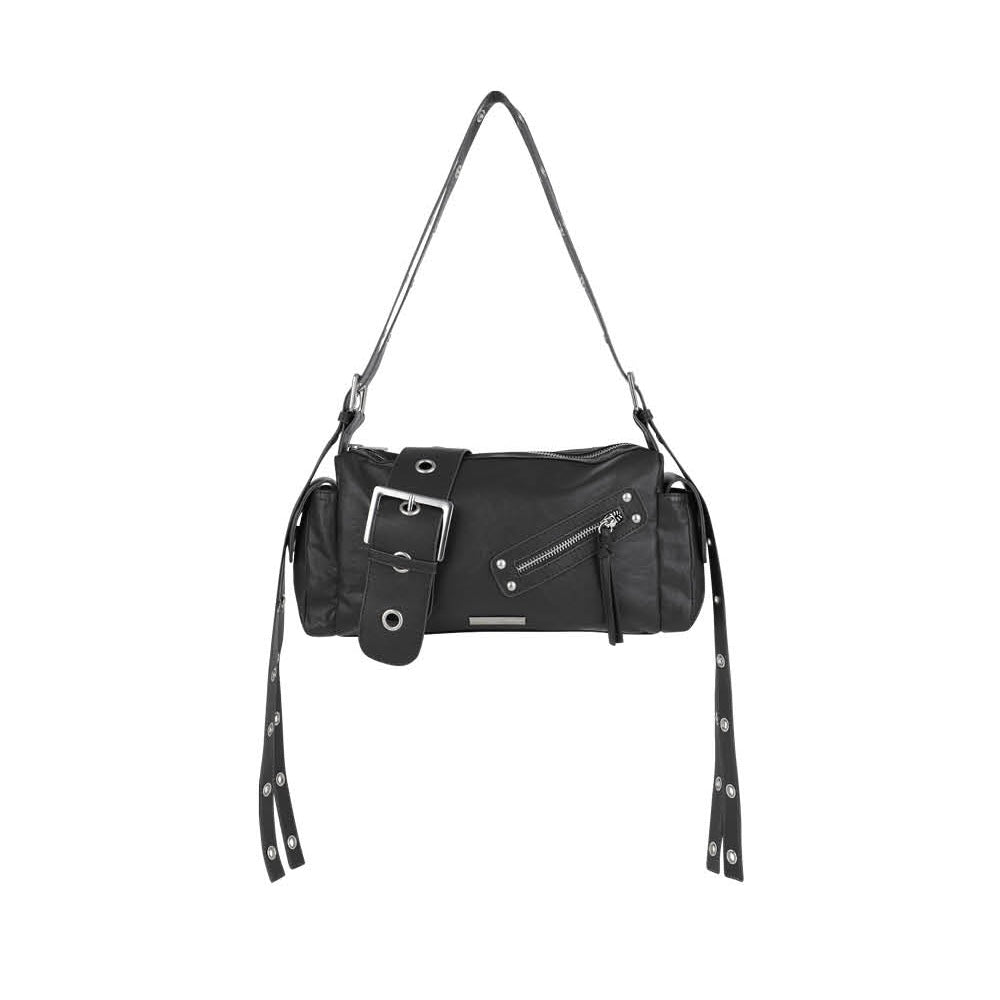 韓國選物🇰🇷Asur Big Buckle Belt Shoulder Bag 大皮帶扣腋下袋［超有個性型格袋款 肩帶可自由調教長度］