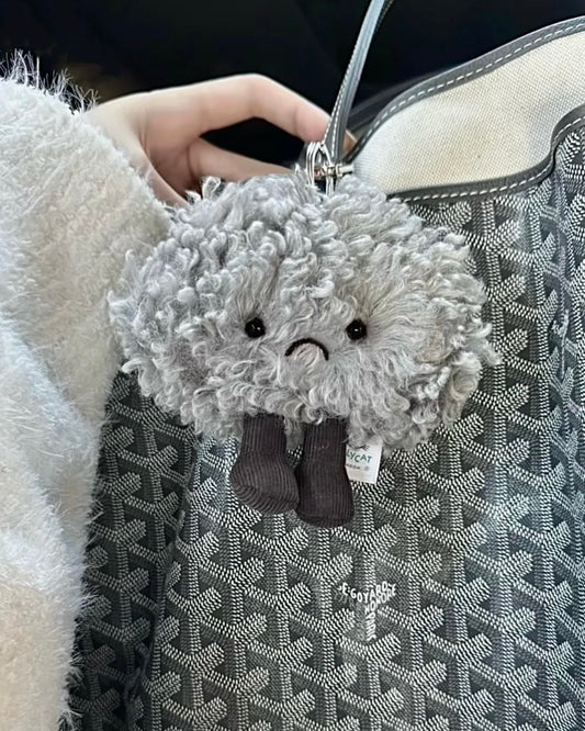 Jellycat 不開心小黑雲 Bag Charm