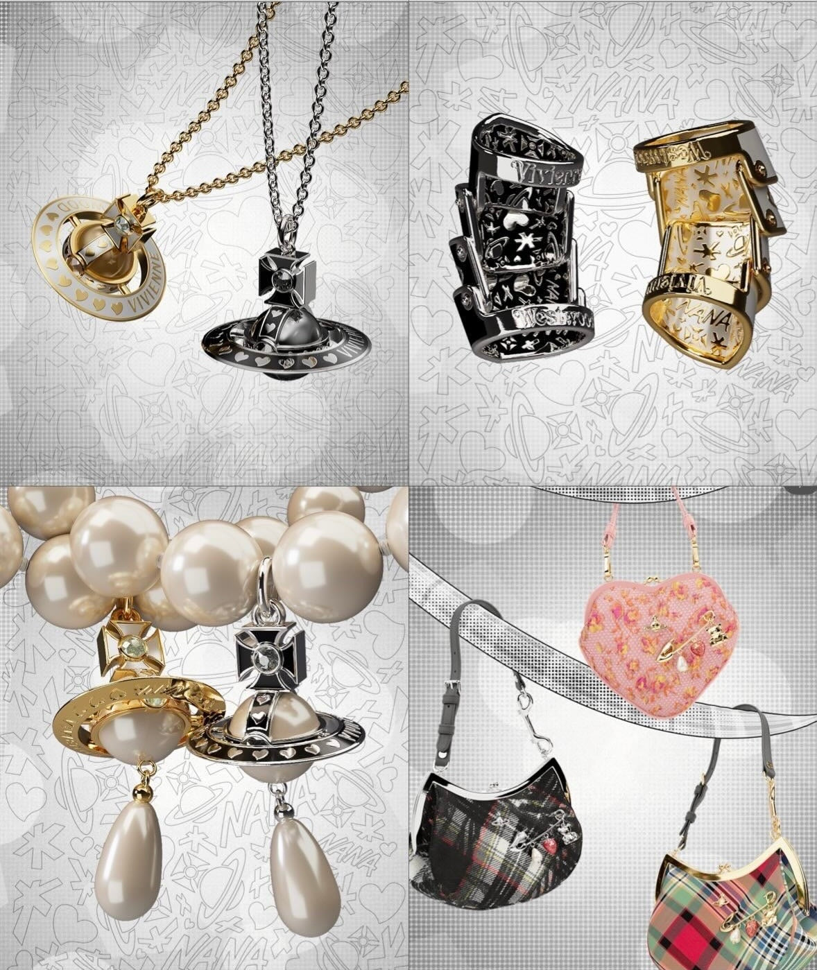 NANA × Vivienne Westwood 聯名系列🪐 [全線斷貨限購中只能來圖報價]