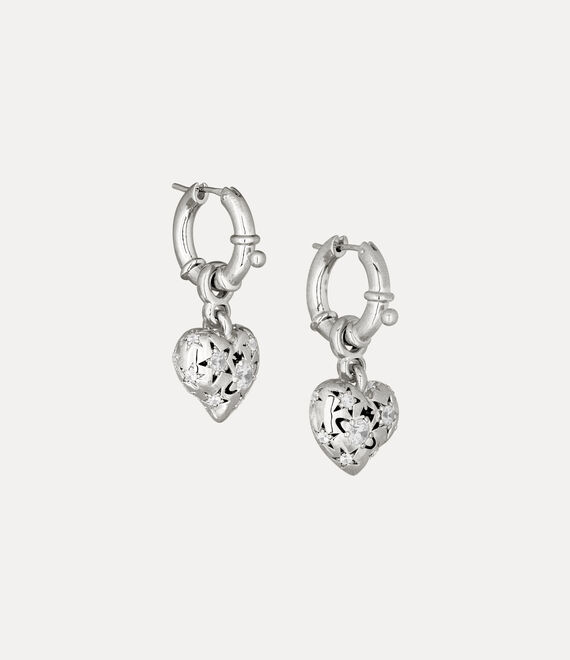 Vivienne Westwood Lee Earrings 超美閃石立體心心耳環 極推薦! [限量新品優惠中 星期日完!]