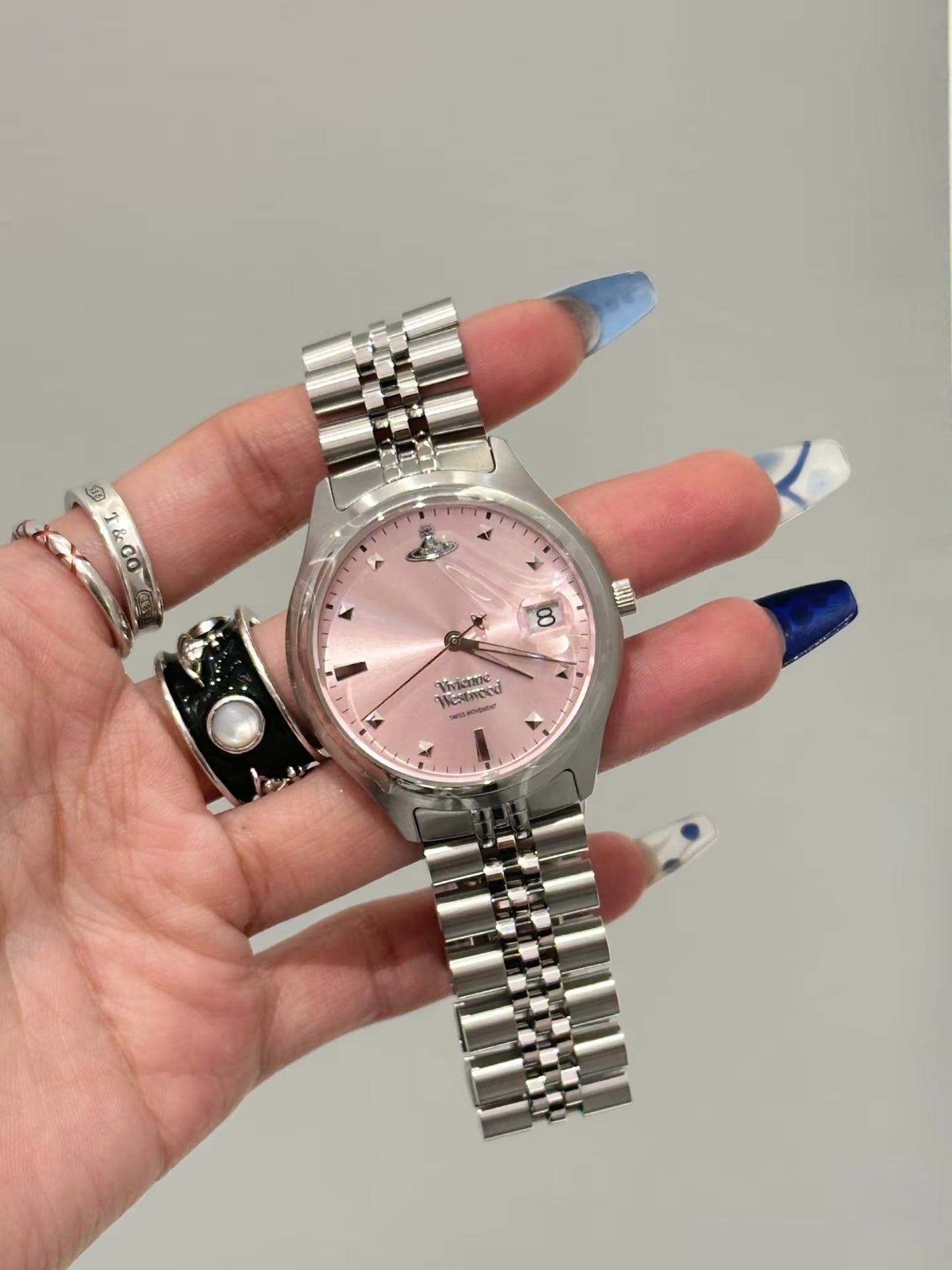 Vivienne Westwood Camberwell Watch 櫻花粉 29mm［溫柔感滿滿］