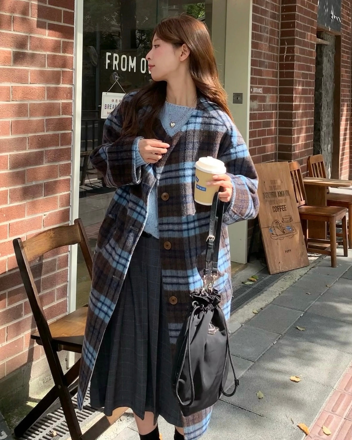 Vivienne Westwood Drawstring Shoulder Bag 尼龍束繩袋 [雙11再減$100 HOT ITEM! 超大容量耐用袋款]