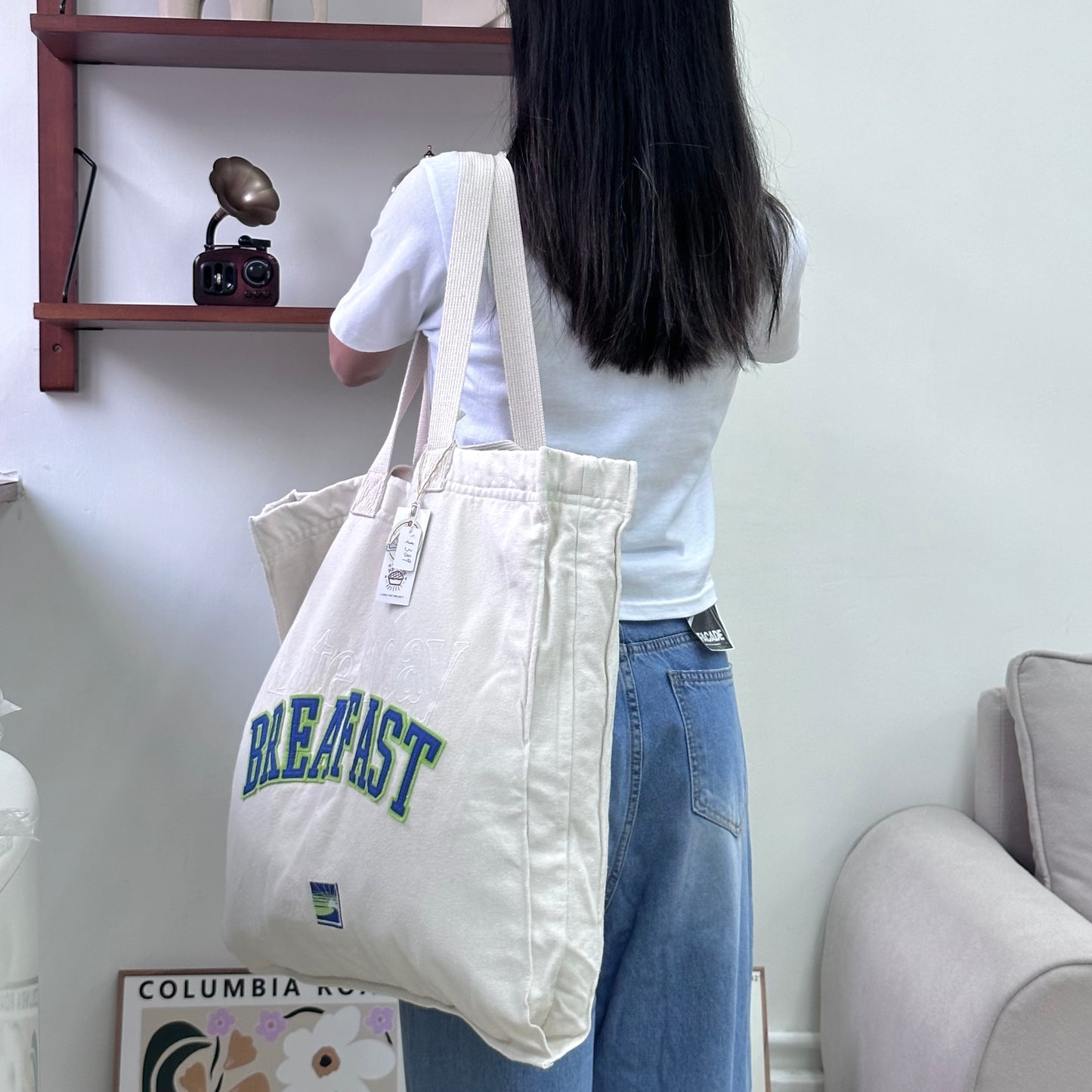 Hamblepie 泰國自家品牌 - Late Sunday Breakfast Big Tote Bag [清貨優惠中!]