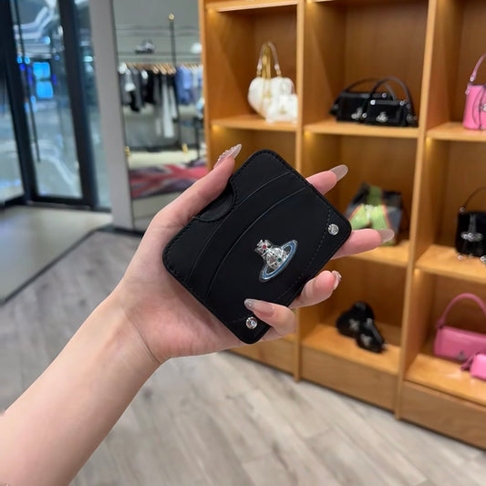 Vivienne Westwood Half Moon Cardholder 經典黑色系列