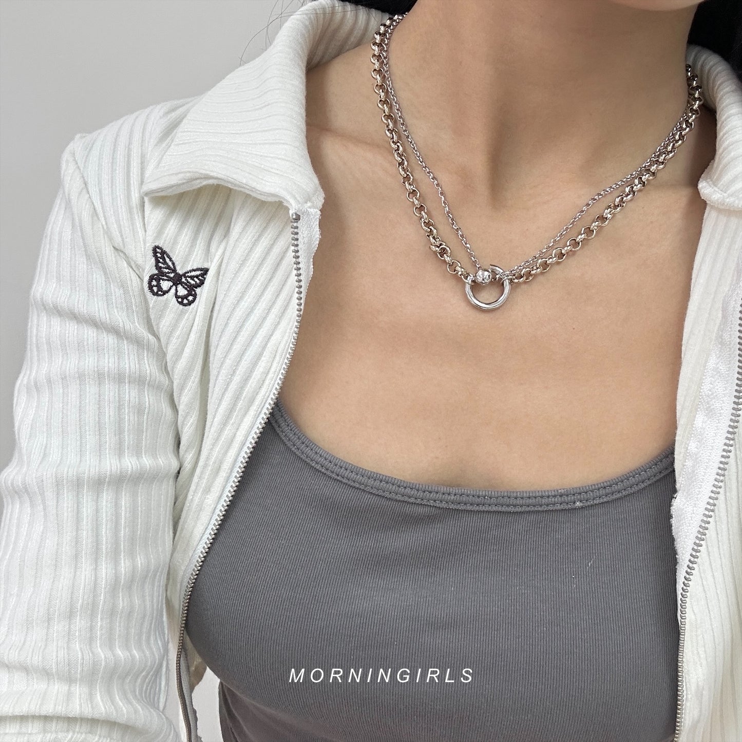 Justine Clenquet 法國飾物 - Gold Danny Necklace［限量現貨優惠!］