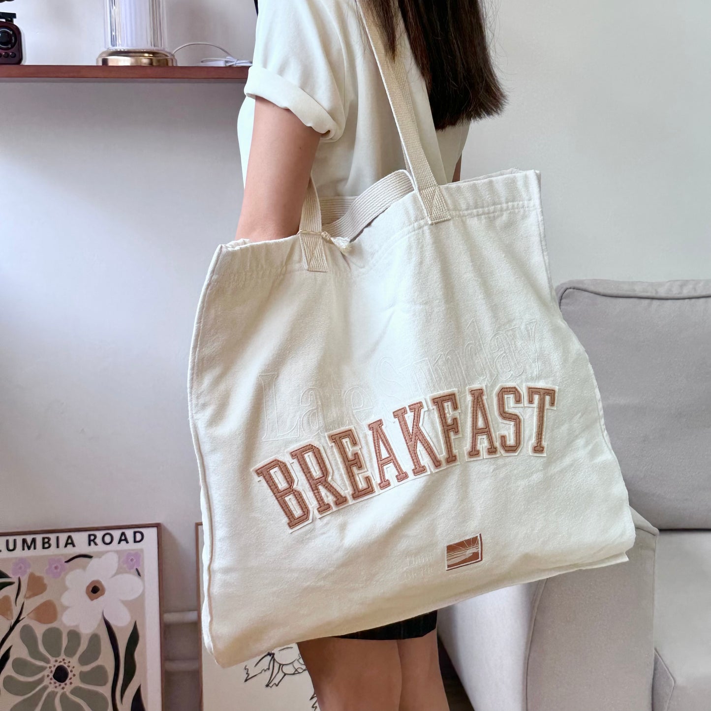Hamblepie 泰國自家品牌 - Late Sunday Breakfast Big Tote Bag [清貨優惠中!]