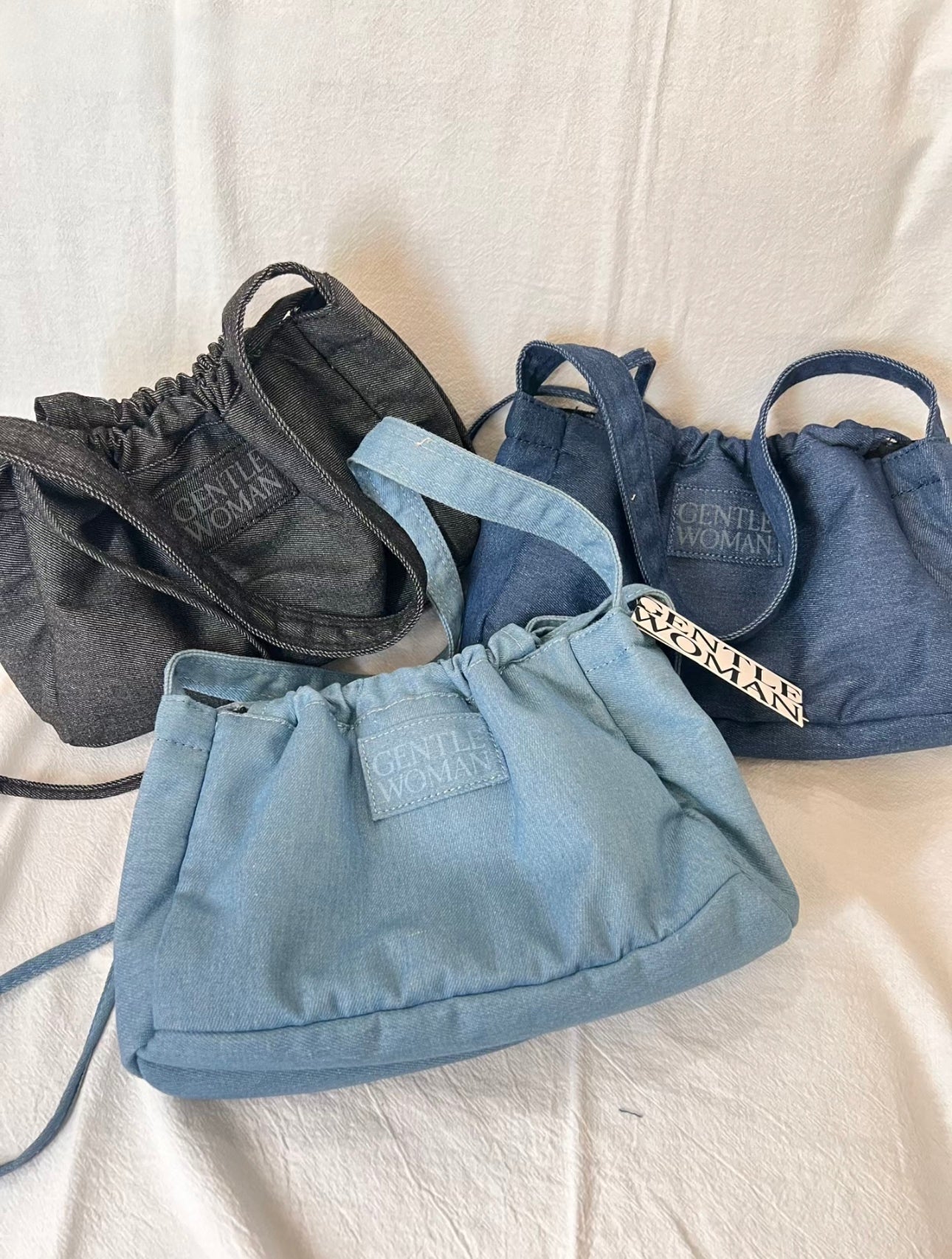 Gentlewoman Denim Dumpling Bag 經典牛仔款