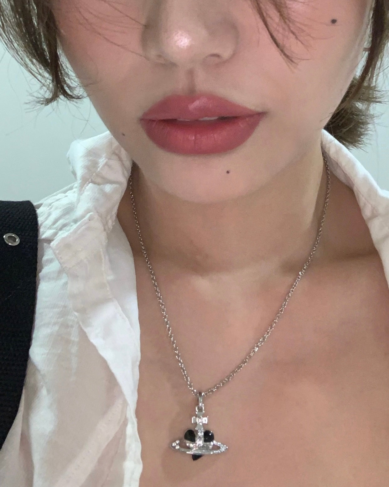 Vivienne Westwood Diamante Heart Necklace 愛心頸鏈 [2025限定乾燥玫瑰色正式上架! 全現貨發售中!]