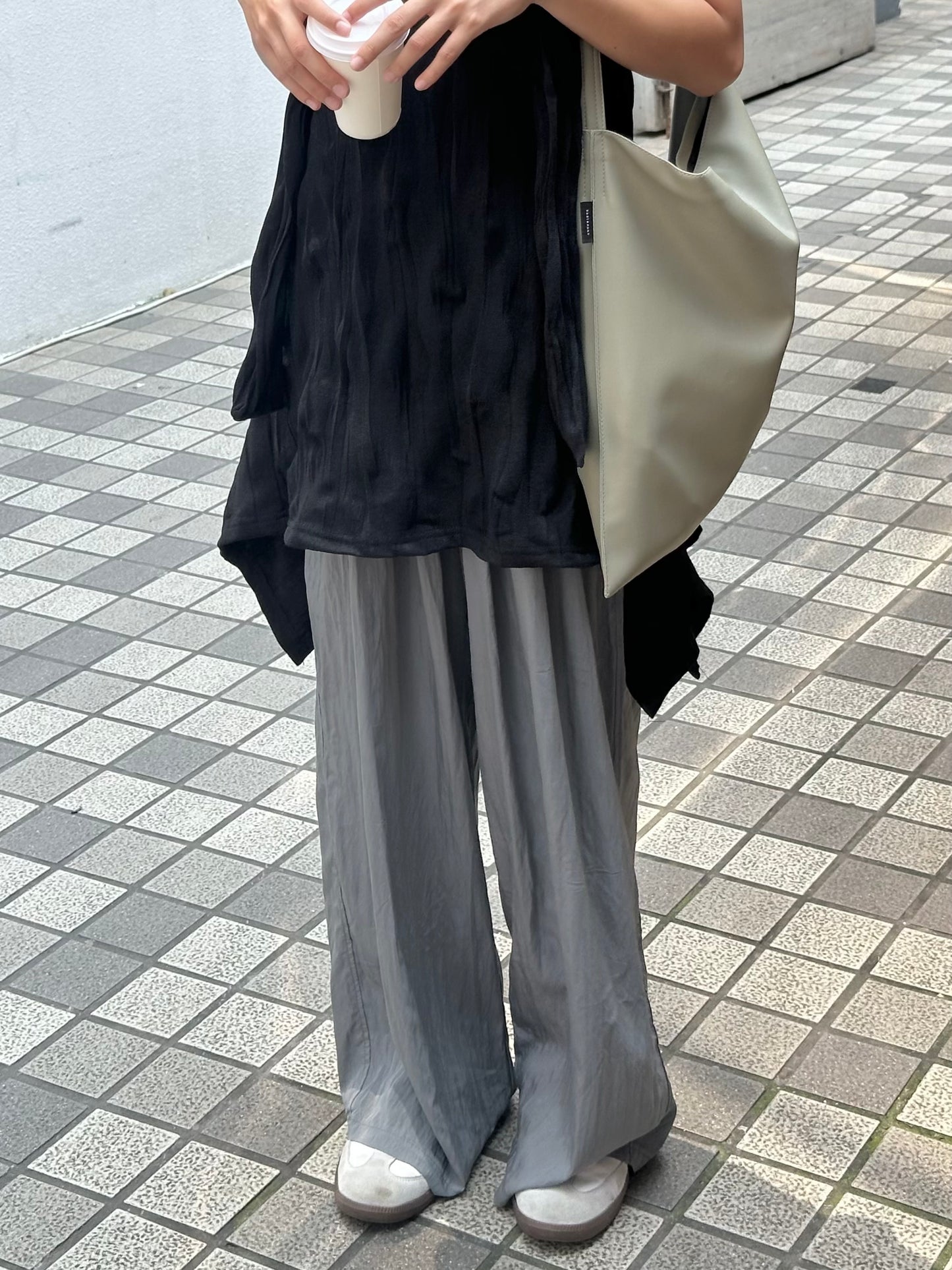 [KRPT003] 索索涼感闊褲［全橡筋腰 超舒服!］