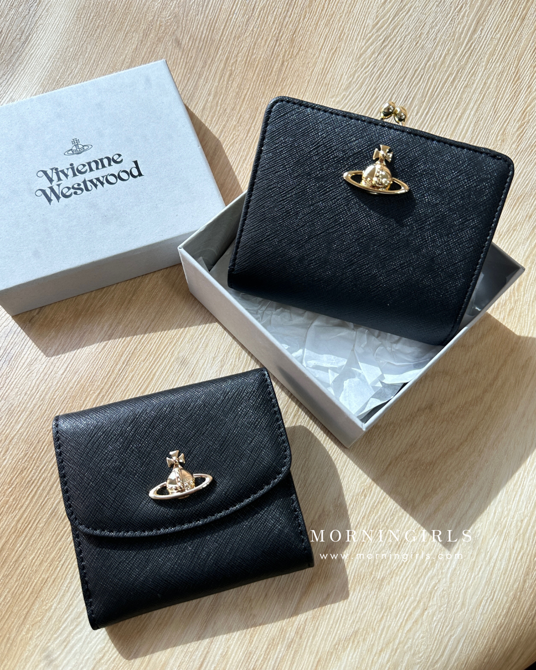 Vivienne Westwood Frame Pocket Wallet 復古金十字紋