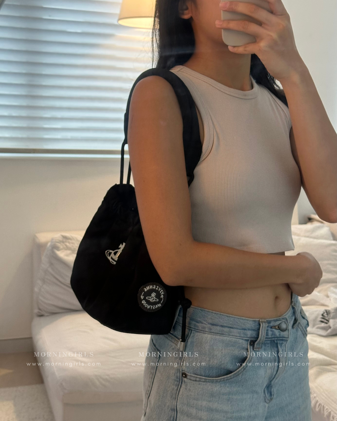 Vivienne Westwood Hilary Bucket Bag 專櫃限定索索尼龍 [SMALL超限量現貨優惠中 極難補貨! 大容量尼龍水桶袋!]