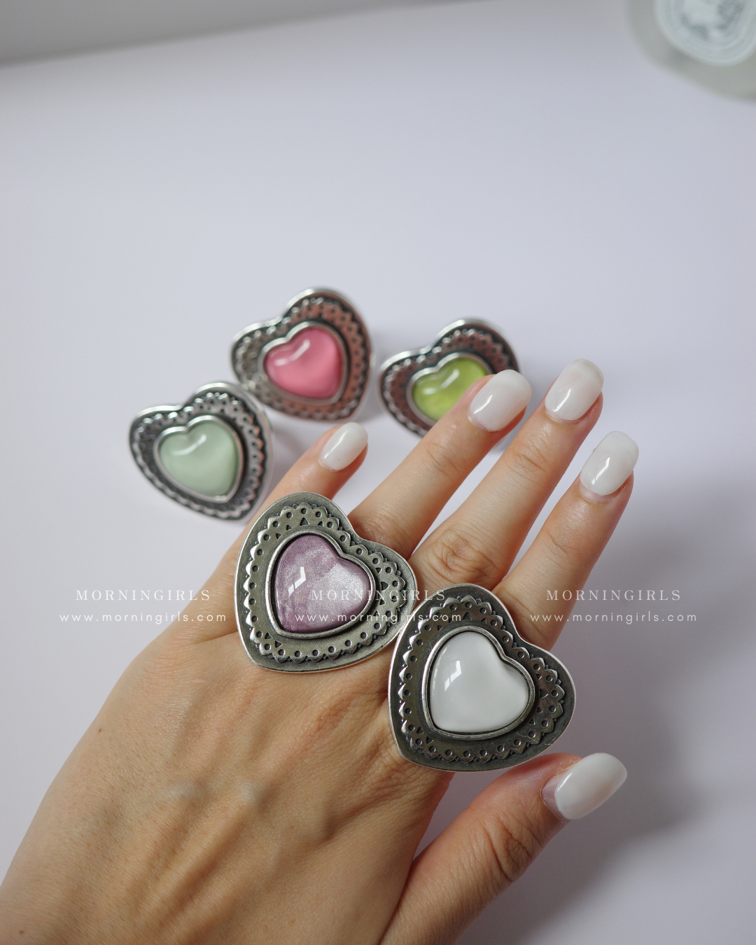 Otro Accesorio 西班牙手工飾物 - Vintage Heart Ring [NEW ITEM!]
