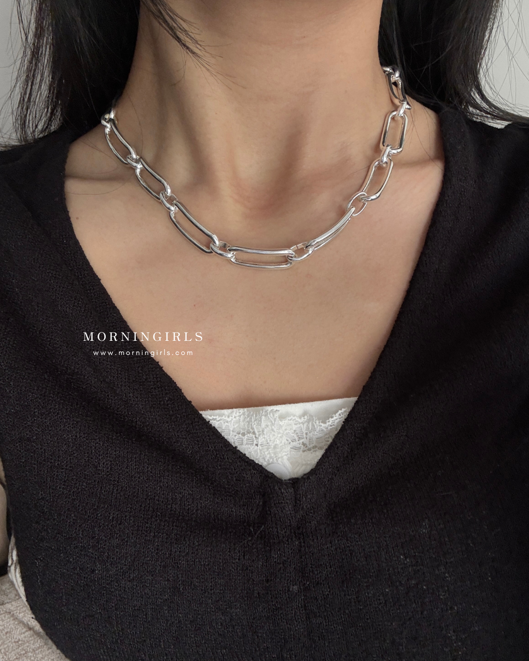 Otro Accesorio 西班牙手工飾物 - Rectangle Chained Choker [NEW ITEM!]