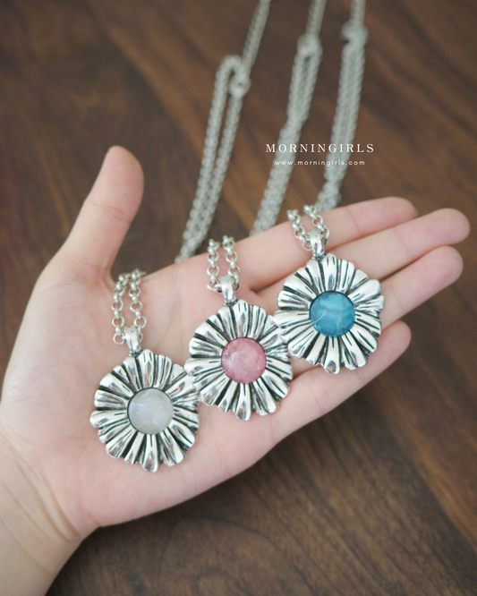 Otro Accesorio 西班牙手工飾物 - Flower Necklace 經典花花頸鏈 [NEW ITEM!]