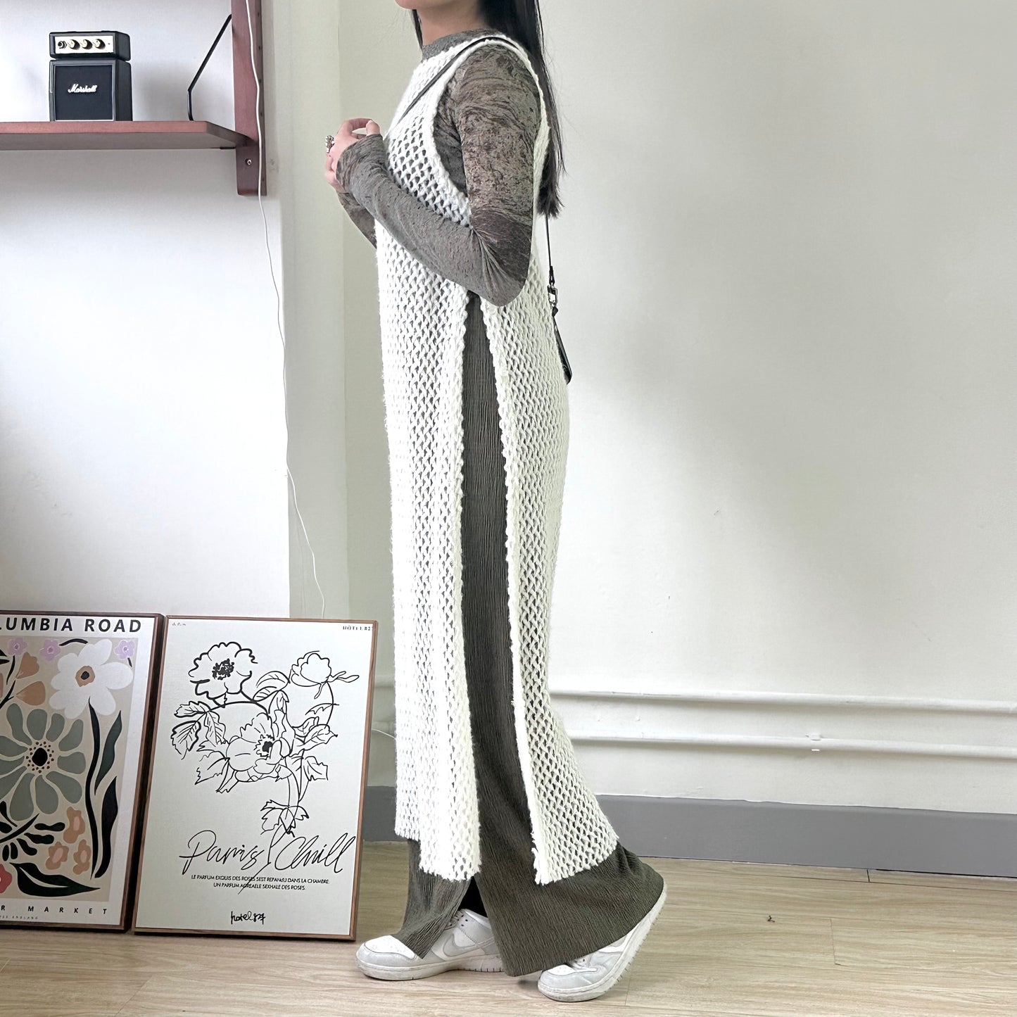 Side Buttons Knitted OPS [MUST HAVE外搭!!] [門市搬遷清貨限時優惠$199!]