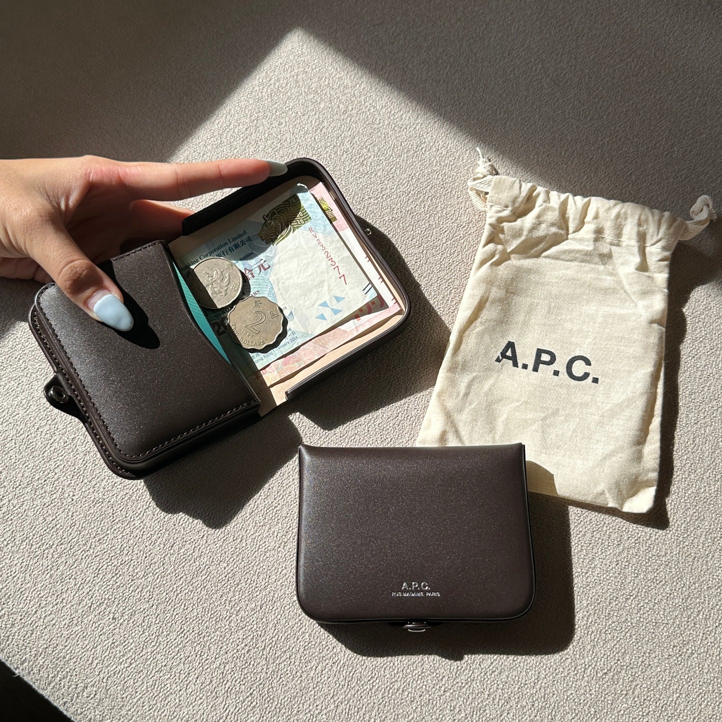 A.P.C. Josh Wallet 盒子銀包  [最新秋冬色上架! 銷量第一♡]