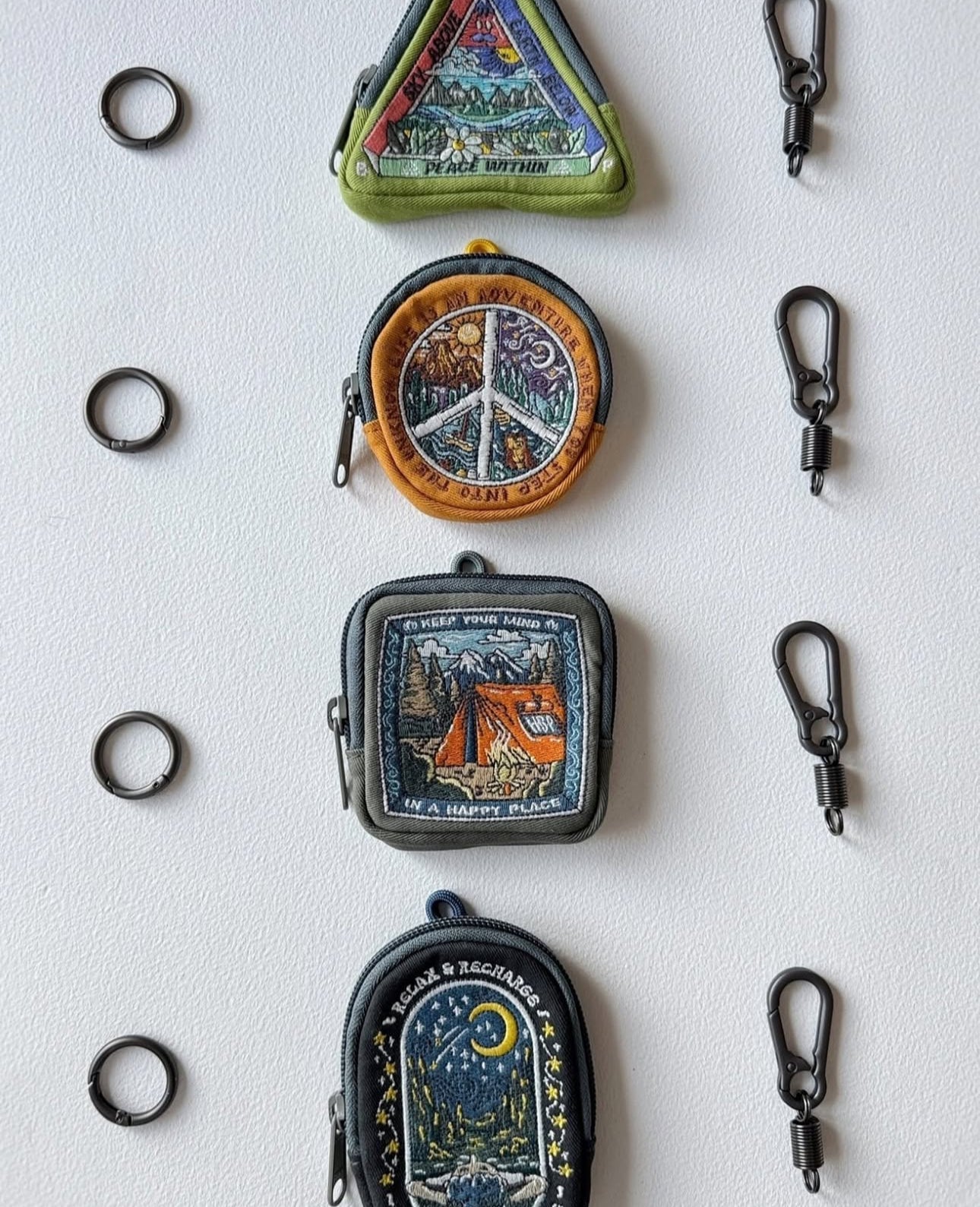 Hamblepie 泰國自家品牌 - Galaxy  Starry Night Little Coins Bag 附送扣［最新上架!］