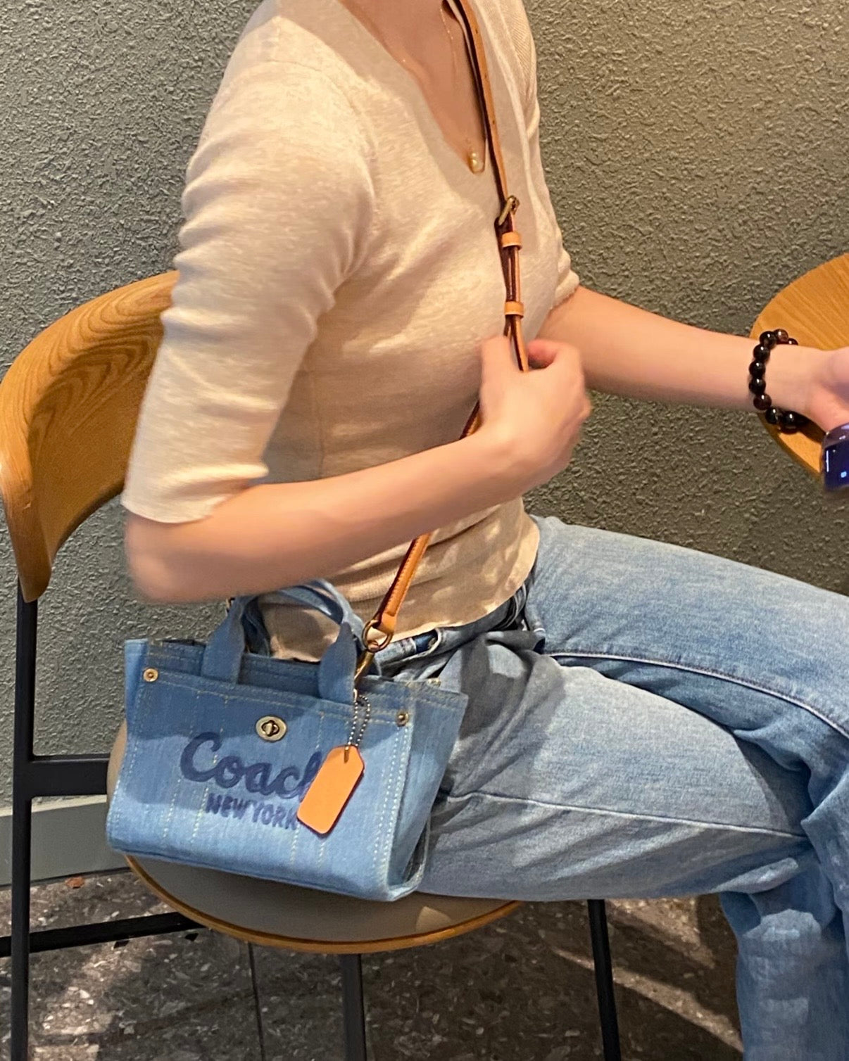 Coach Cargo 可愛牛仔Tote Bag［大容量夏日鬆弛感］