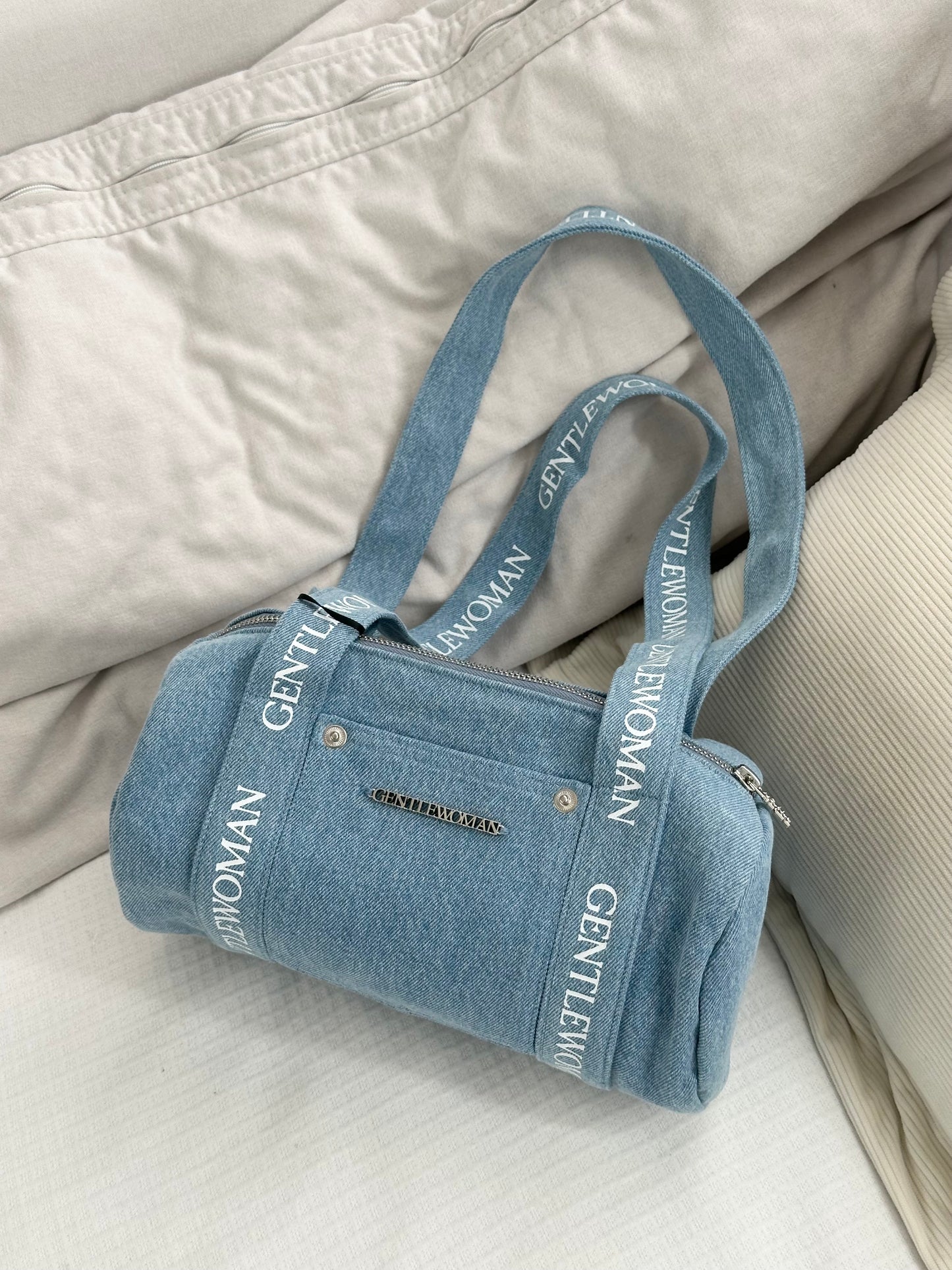 Gentlewoman Denim Boston Bag 牛仔波士頓［店主夏天最愛 大容量!!］
