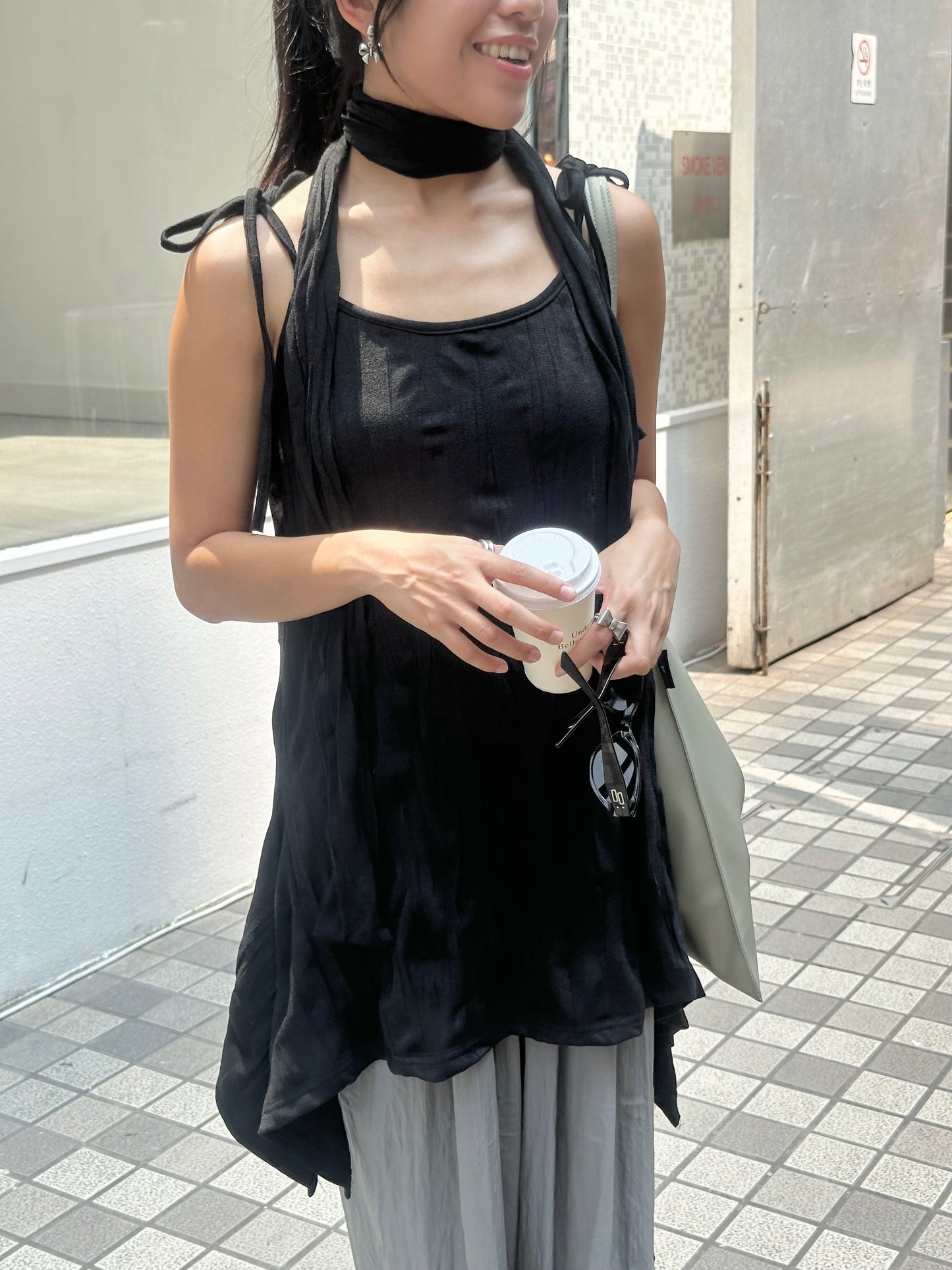 [KROP001] Wrinkled Sleeveless OPS［連頸帶 超推介!］