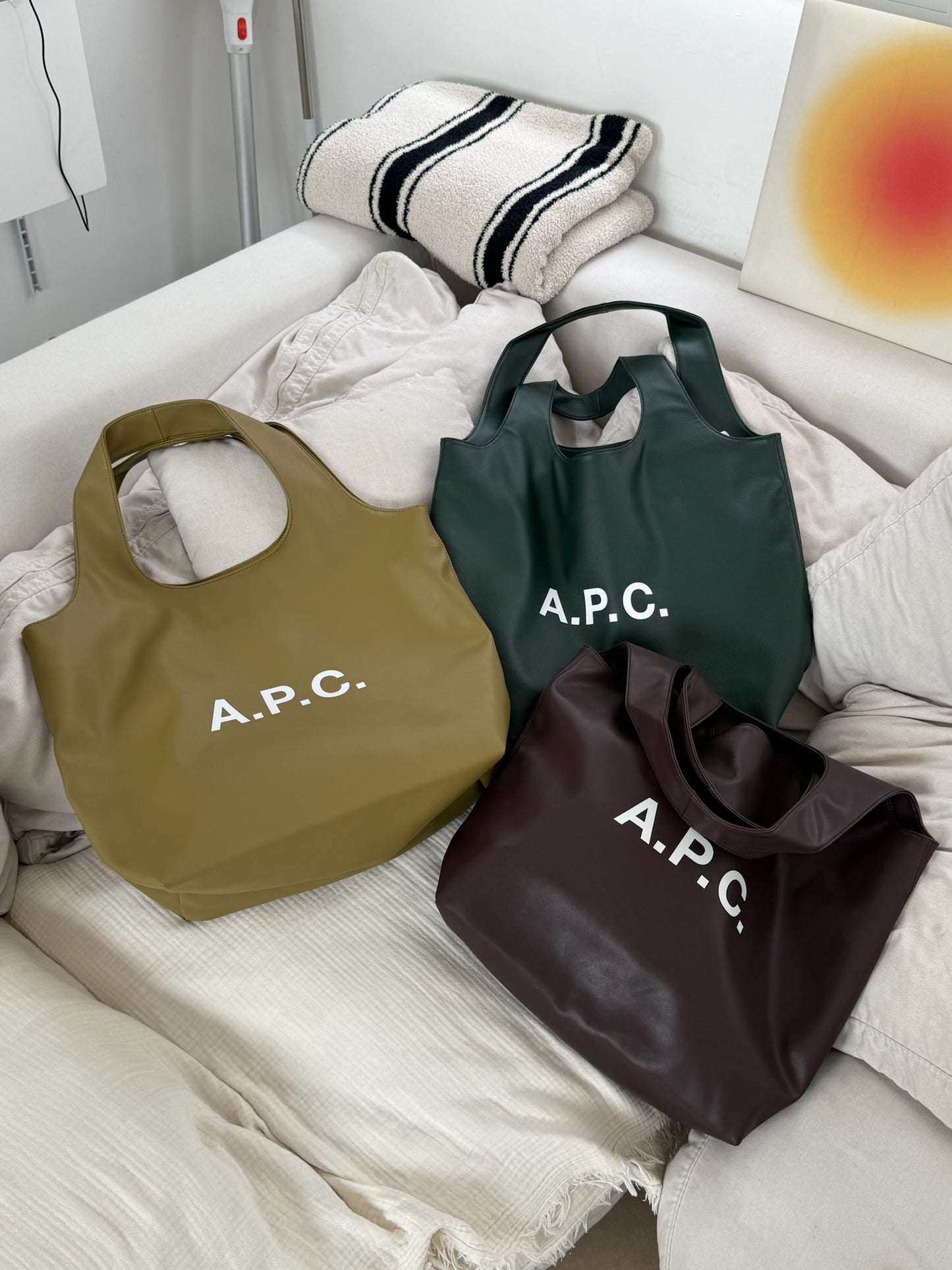 A.P.C. Ninon Tote Bag [SMALL] [可放A4尺寸!]