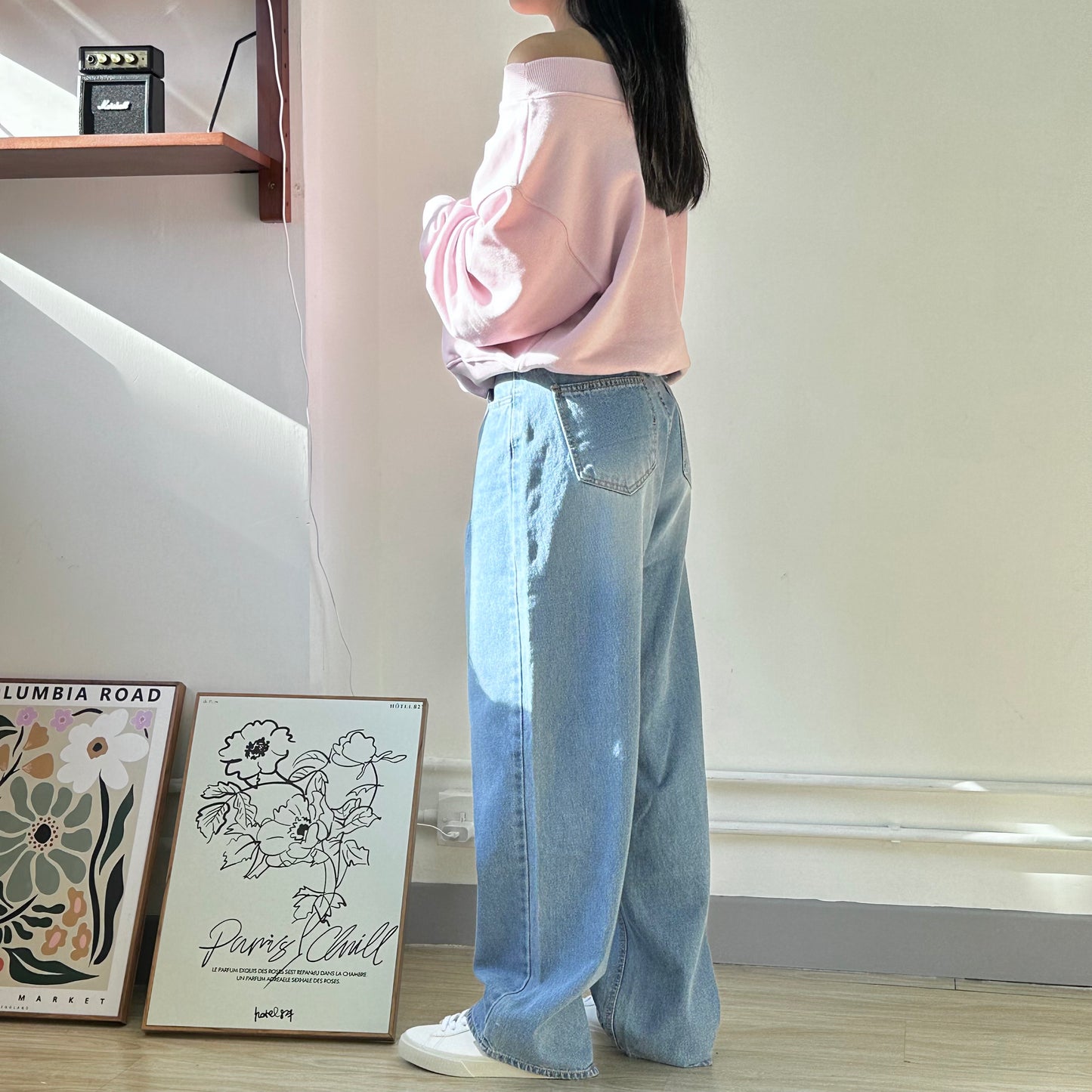 One Shoulder Loose Sweater [門市搬遷清貨限時優惠$99!]