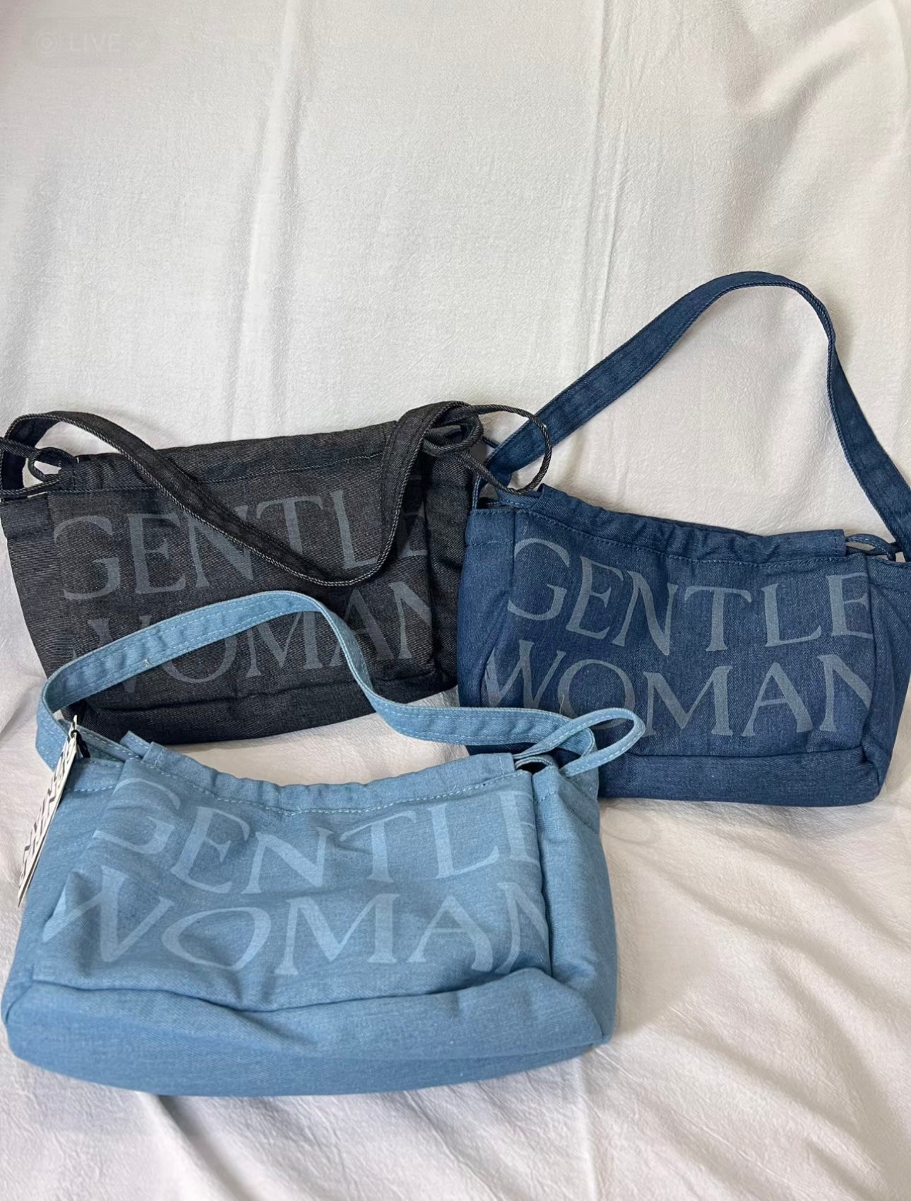 Gentlewoman Denim Dumpling Bag 經典牛仔款