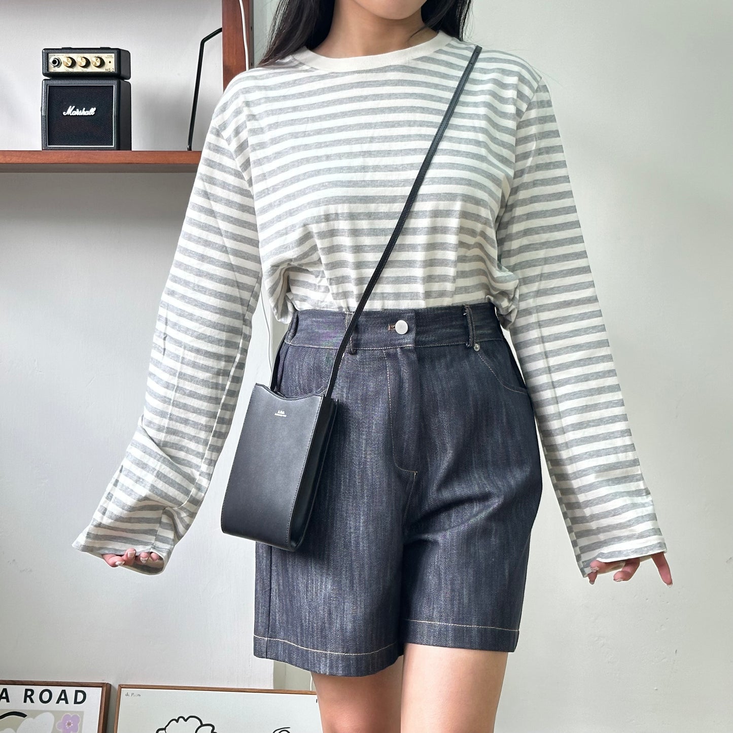 日系寬鬆間條BASIC TEE［超舒服!!!］[門市搬遷清貨限時優惠$99!]