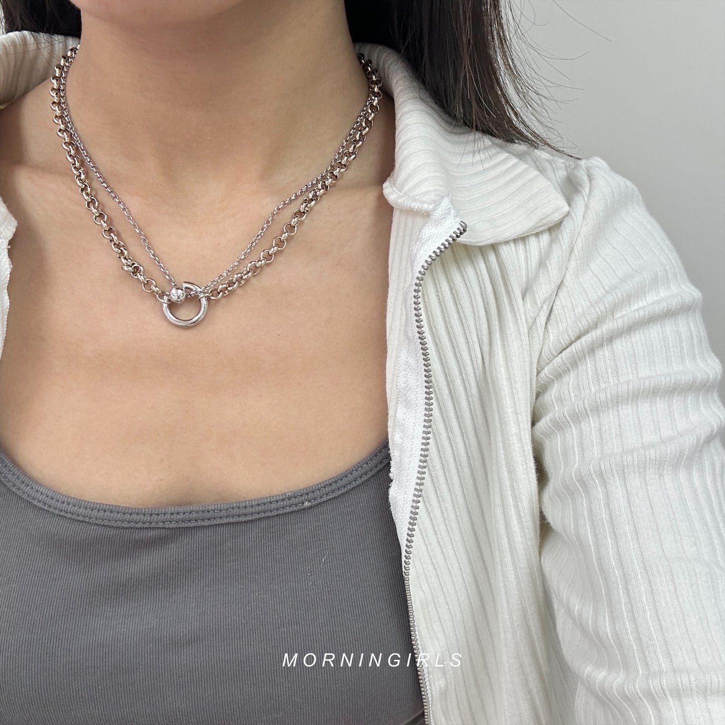 Justine Clenquet 法國飾物 - Gold Danny Necklace［限量現貨優惠!］