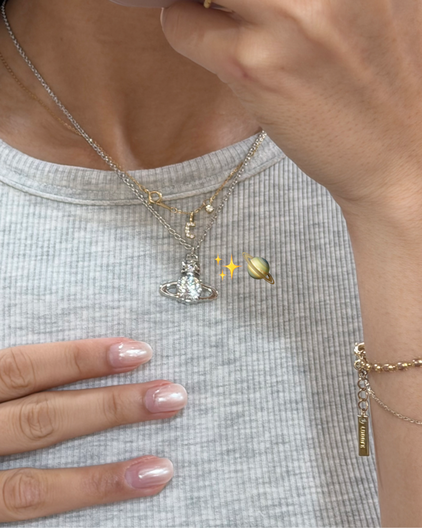 Vivienne Westwood Reina Necklace 2026最新大尺寸小白鑽  [存在感大大提升!!]