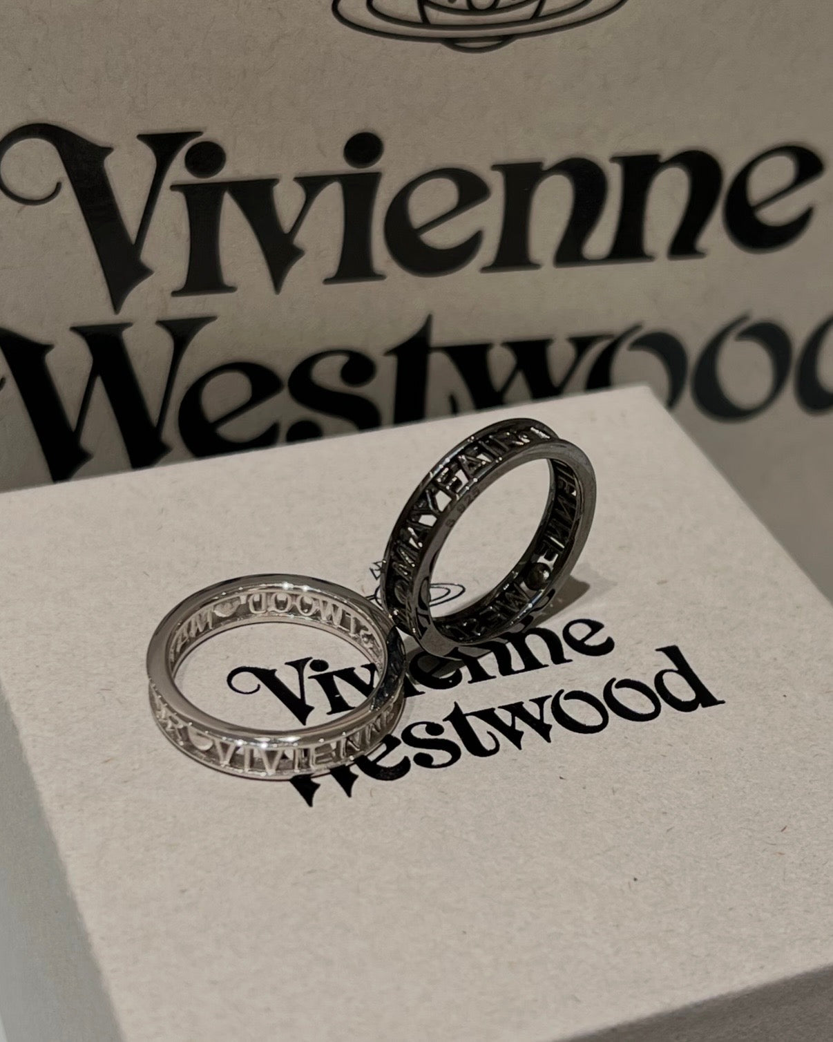 Vivienne Westwood Westminster Ring 簡單設計 超適合作情侶戎 [925純銀 可基本濕水!]