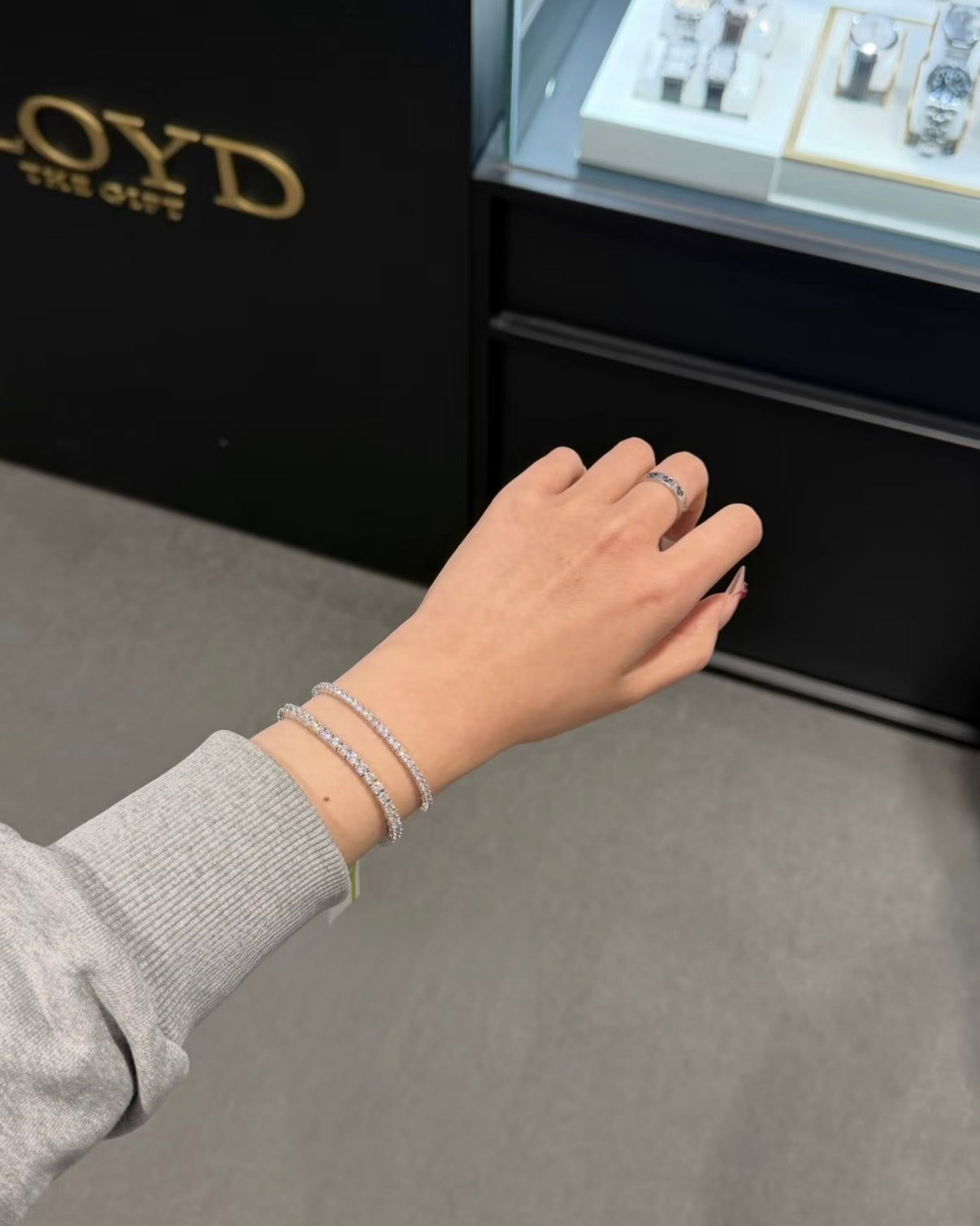 Lloyd 韓國大熱Tennis Bracelet 全閃石網球手鍊 [Blackpink同款!母親節禮物首選]